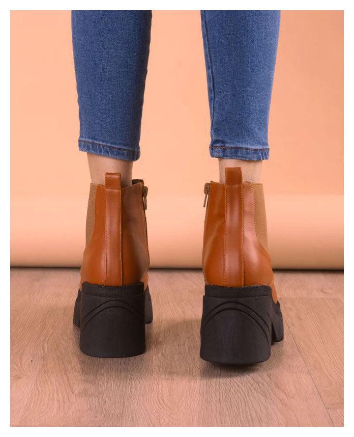 BOTAS MUJER OTSU CAMEL - 3