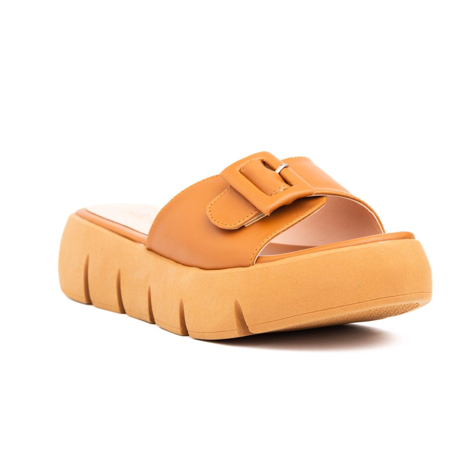 SANDALIAS CASUALES MUJER SCOTTIE CAMEL - 5