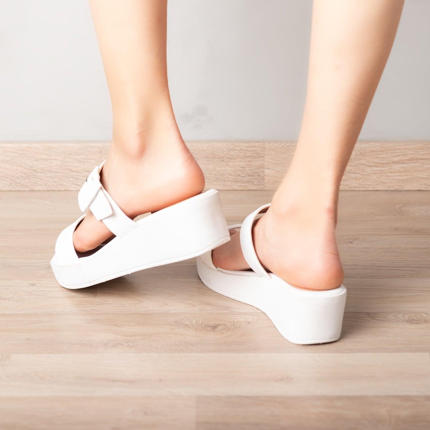 SANDALIAS CASUALES MUJER MIDDLETON BLANCO - 3