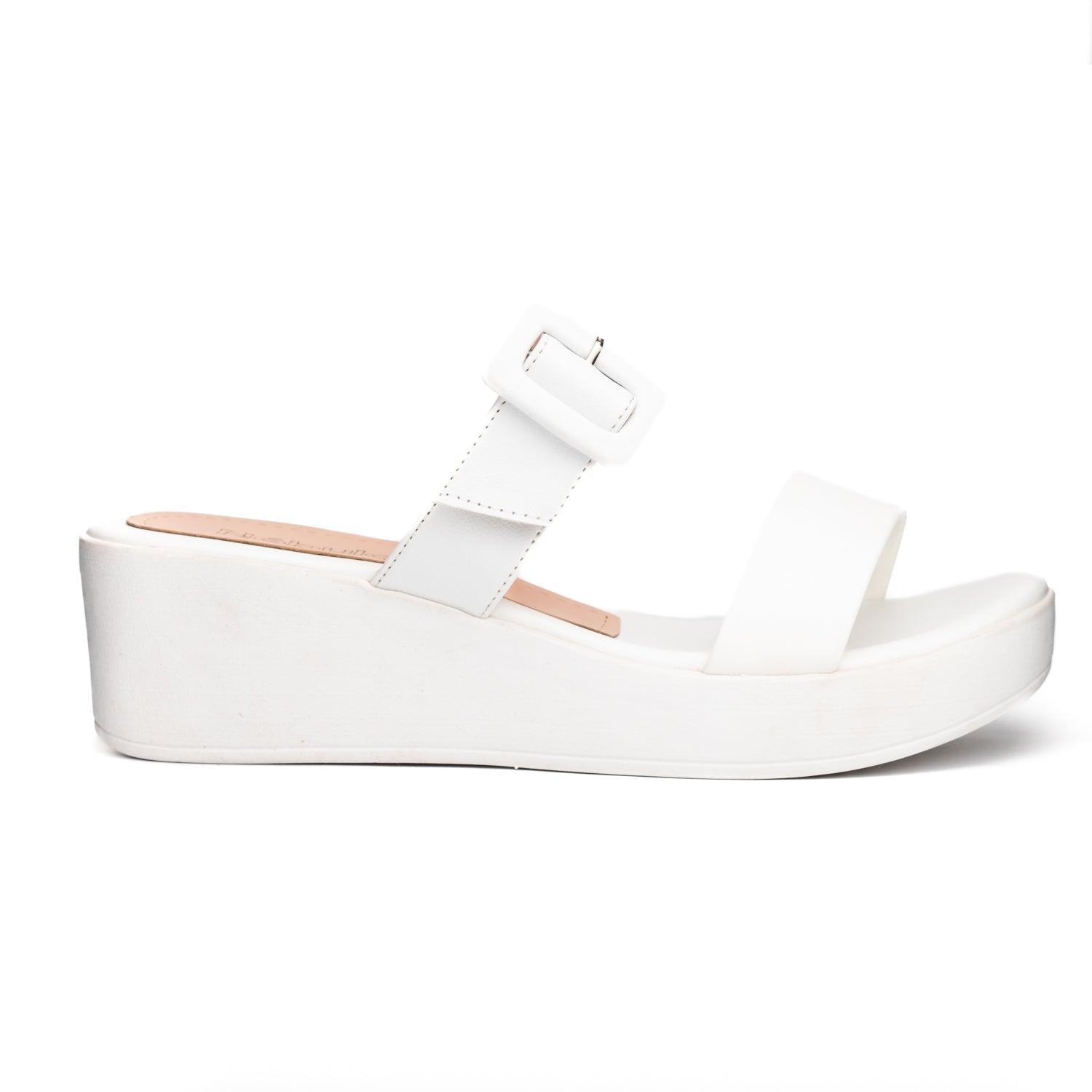 SANDALIAS CASUALES MUJER MIDDLETON BLANCO - 4