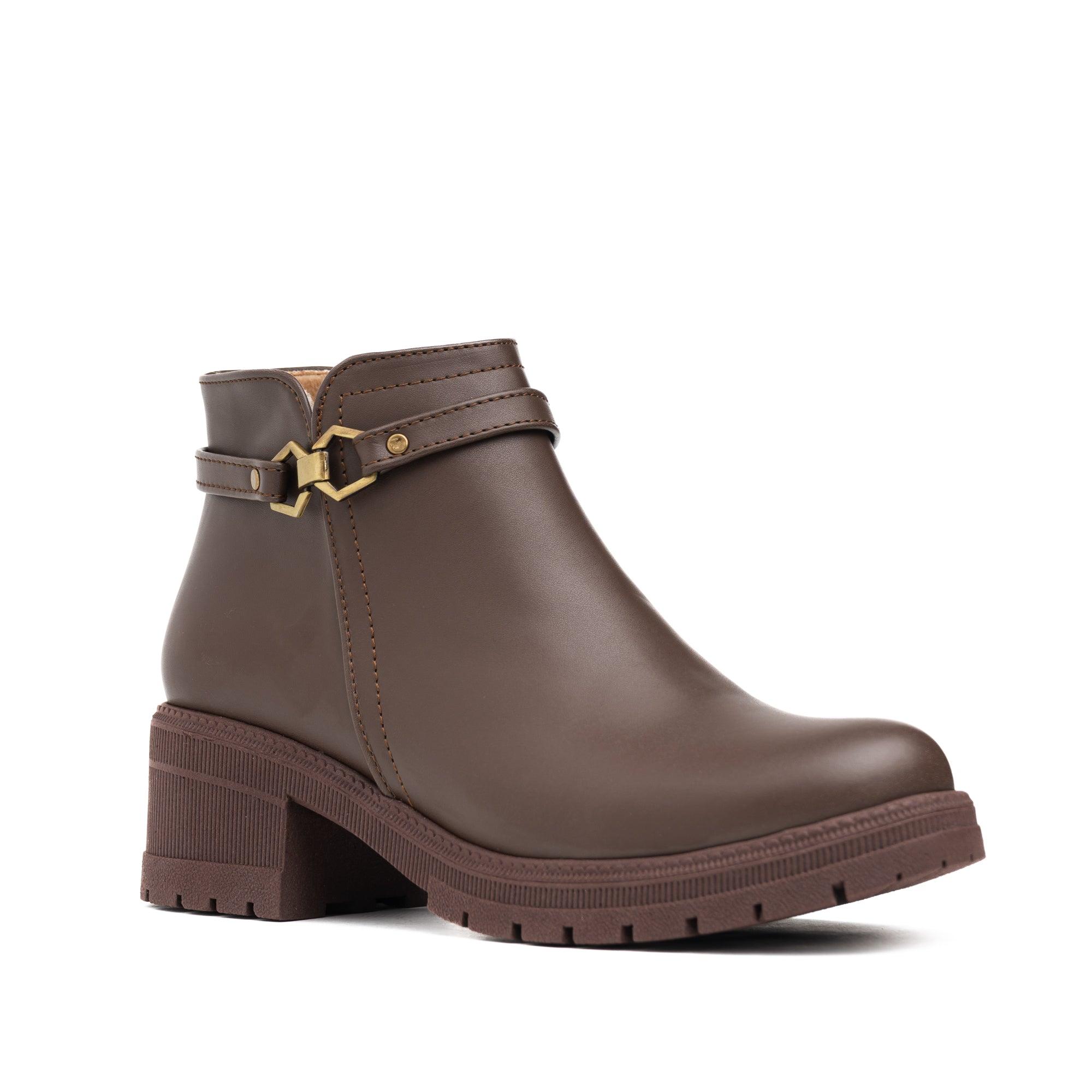 BOTINES MUJER KAMILAH MARRÓN - 5