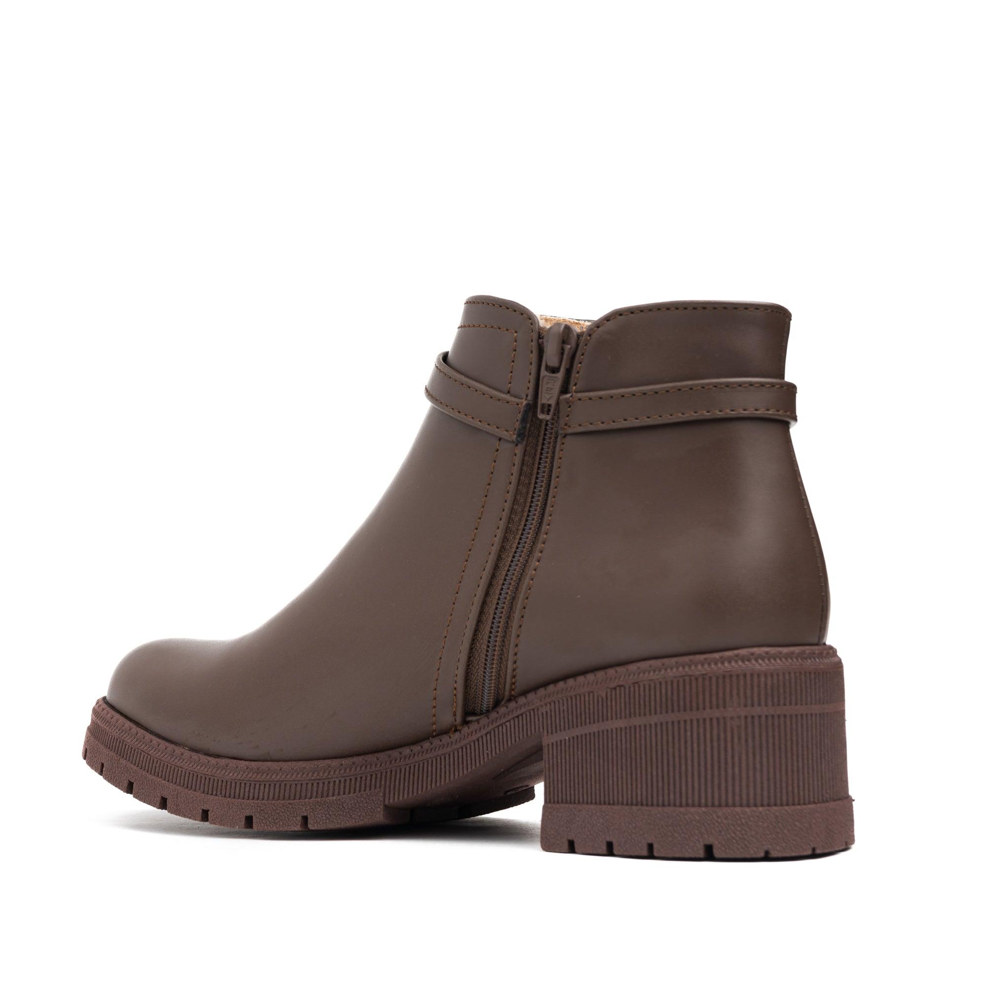 BOTINES MUJER KAMILAH MARRÓN - 6