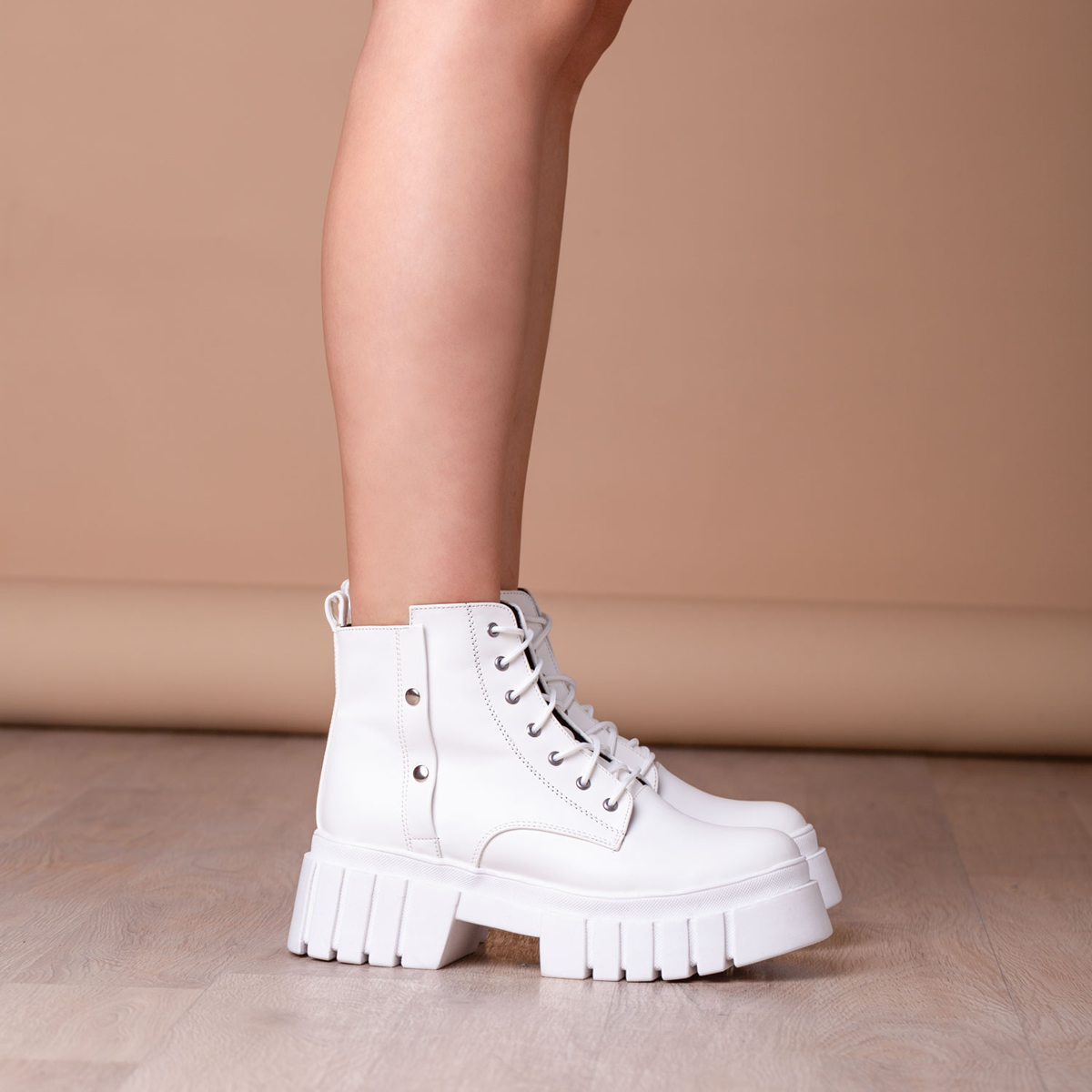 BOTAS MUJER PIRAYU BLANCO - 3