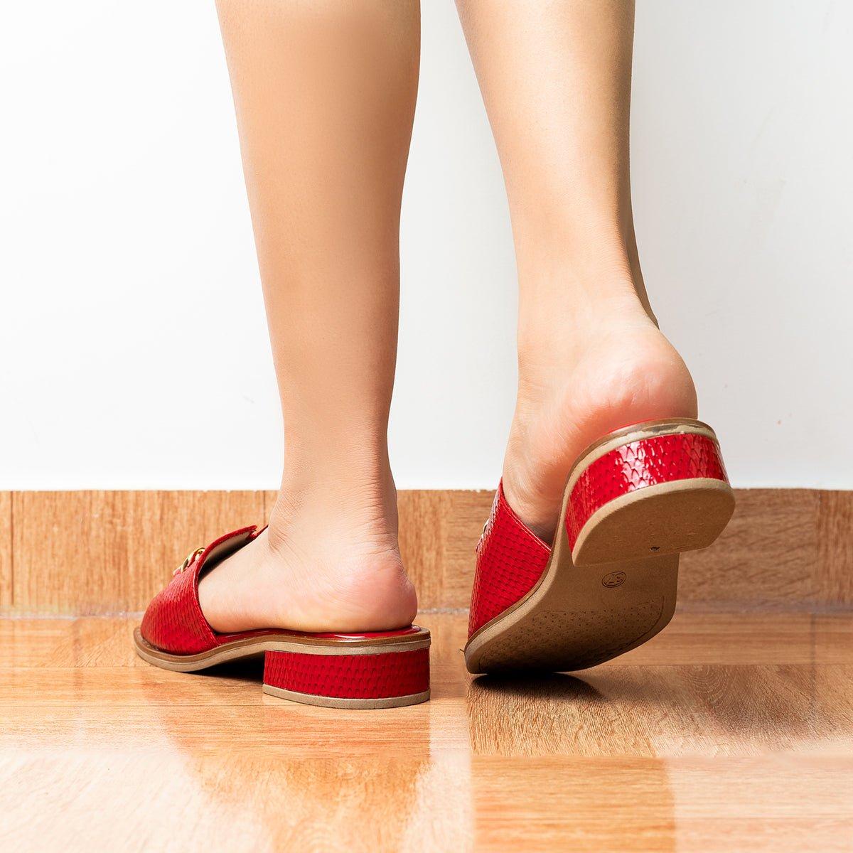 STILETTOS MUJER BANDI ROJO - 3