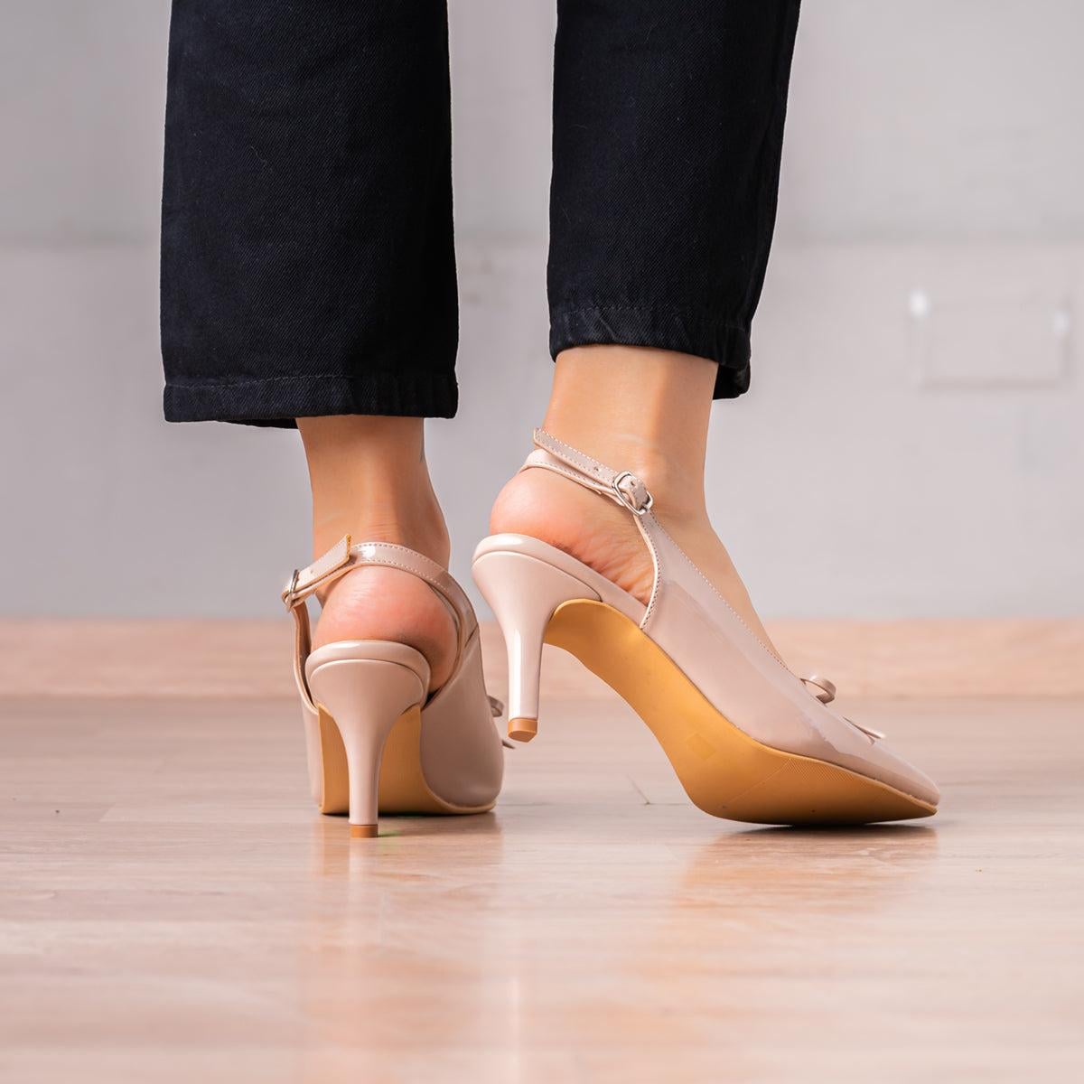 STILETTOS SLOVACHI BEIGE - 3