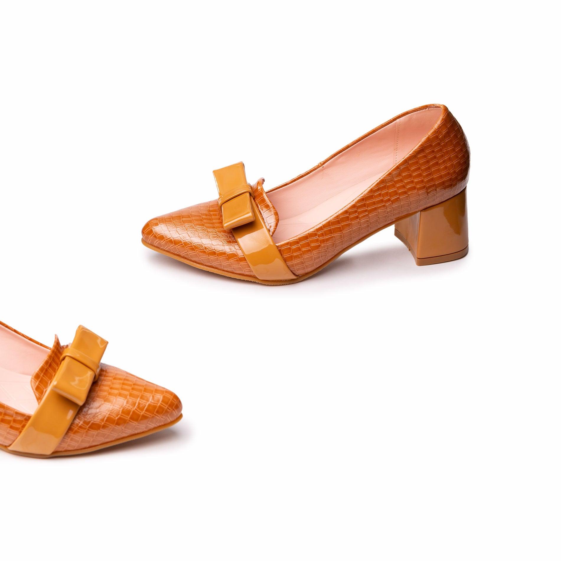STILETTOS MUJER RODAS CAMEL CHAROL - 5