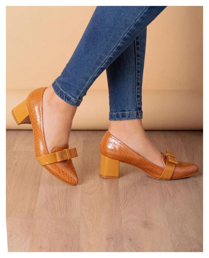 STILETTOS MUJER RODAS CAMEL CHAROL - 6