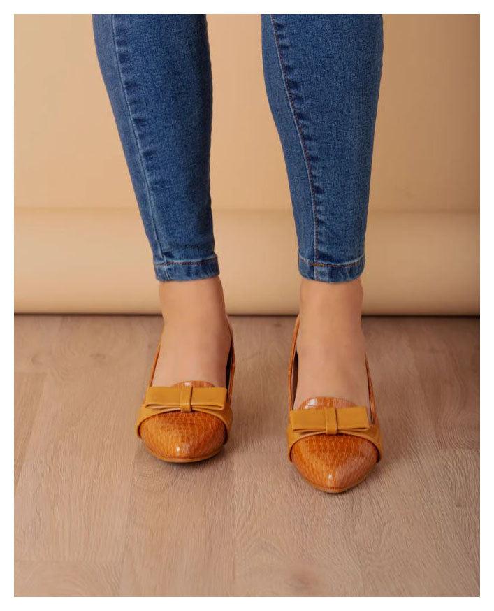 STILETTOS MUJER RODAS CAMEL CHAROL - 7
