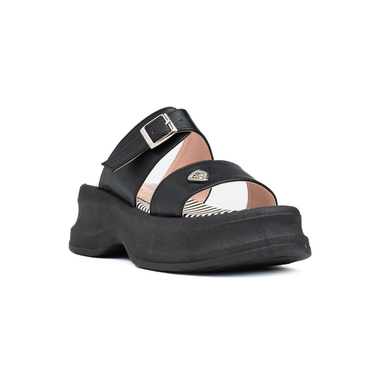 SANDALIAS CASUALES MUJER TOOM NEGRO - 5