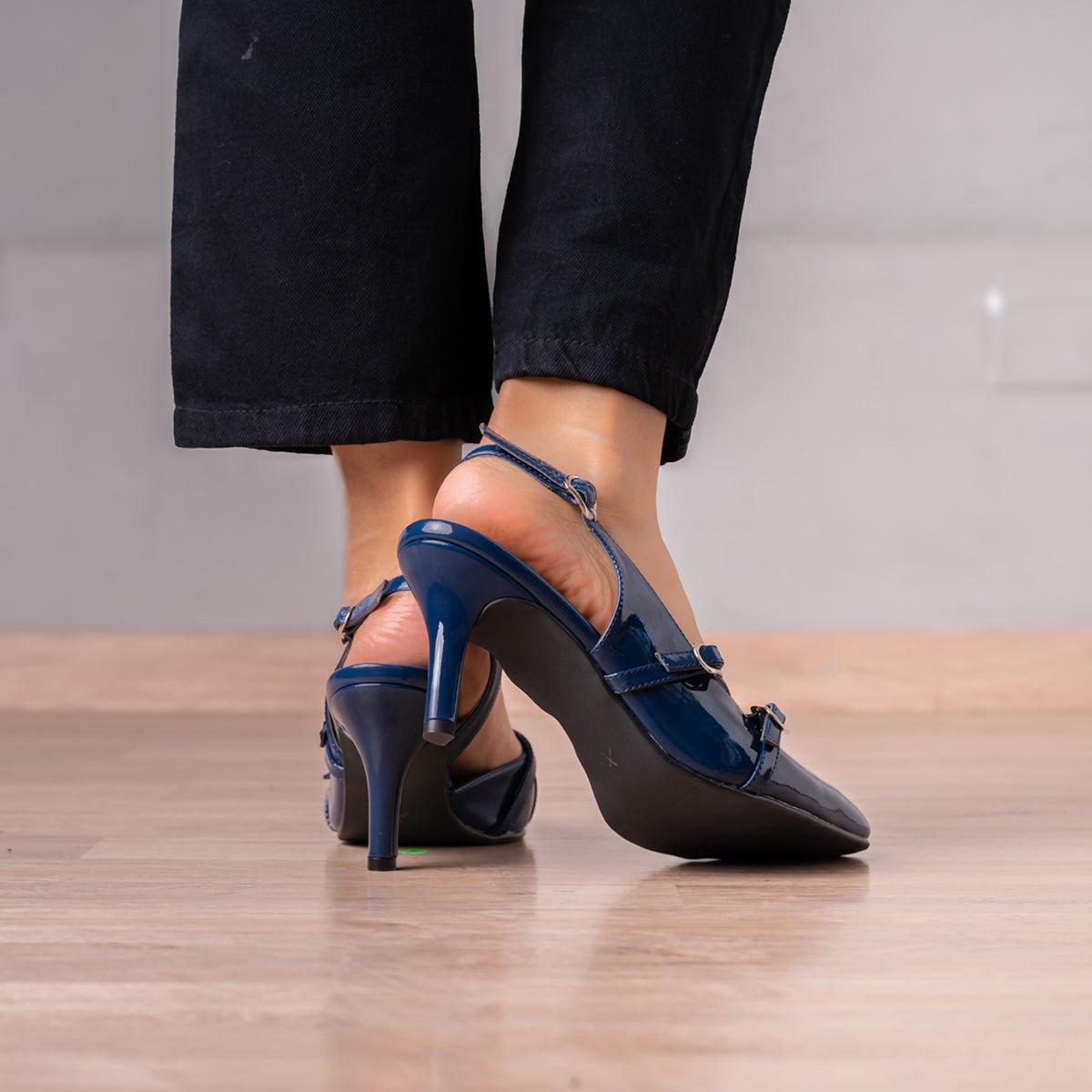 STILETTOS MUJER NUMARIAH AZUL - 3