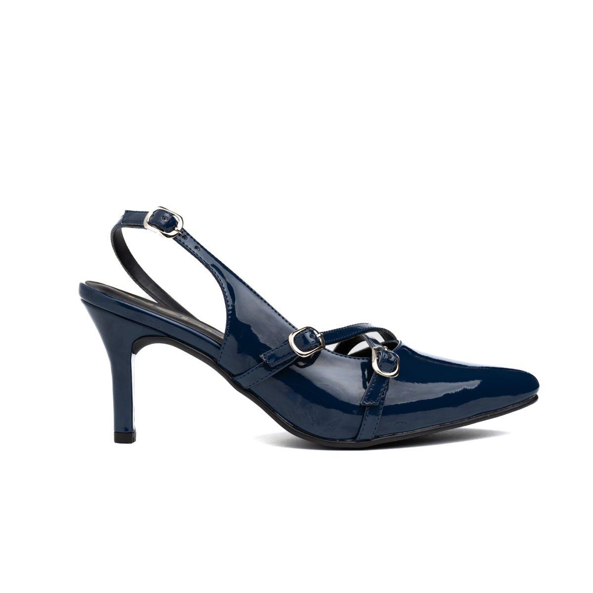 STILETTOS MUJER NUMARIAH AZUL - 4