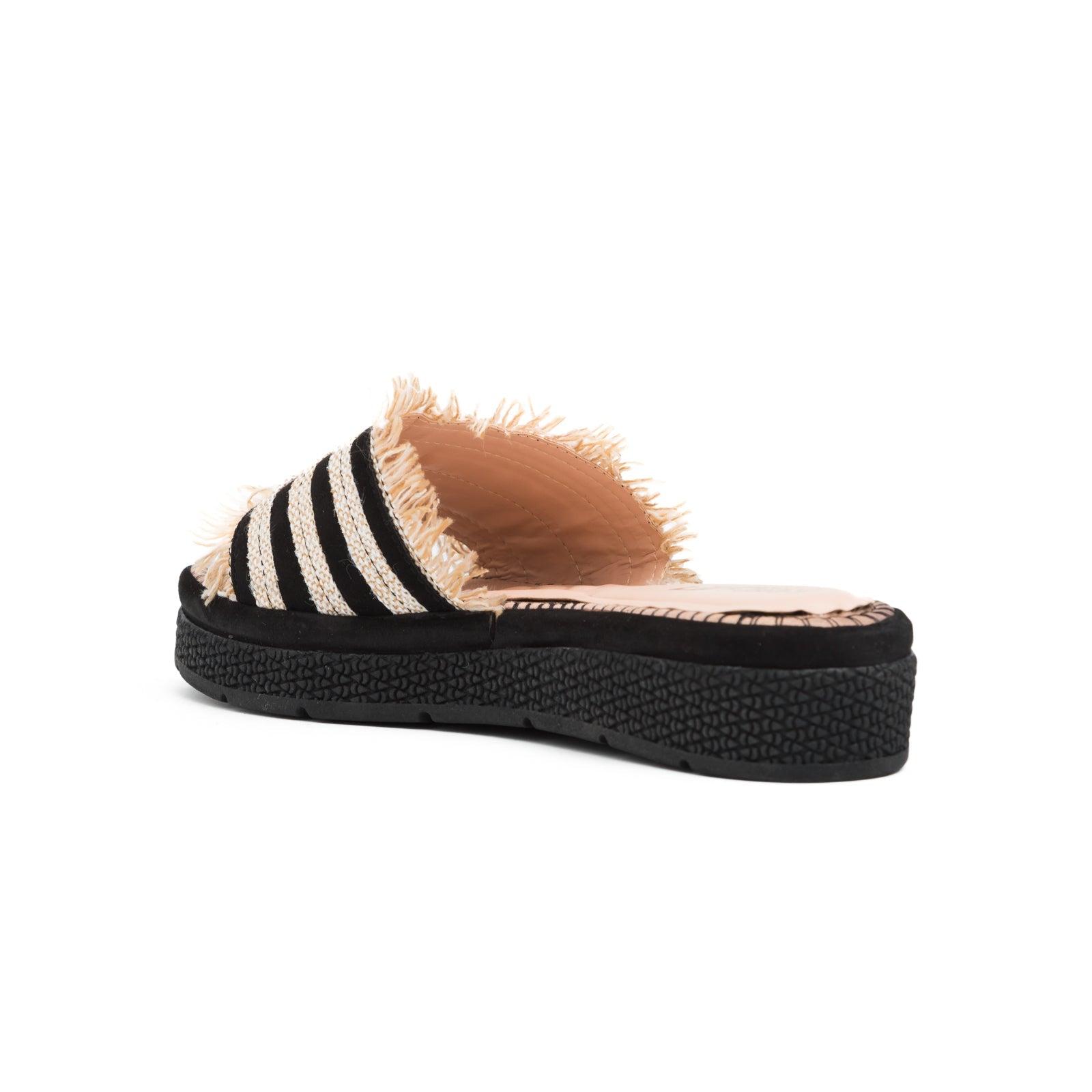 SANDALIAS CASUALES MUJER MALZA NEGRO - 7