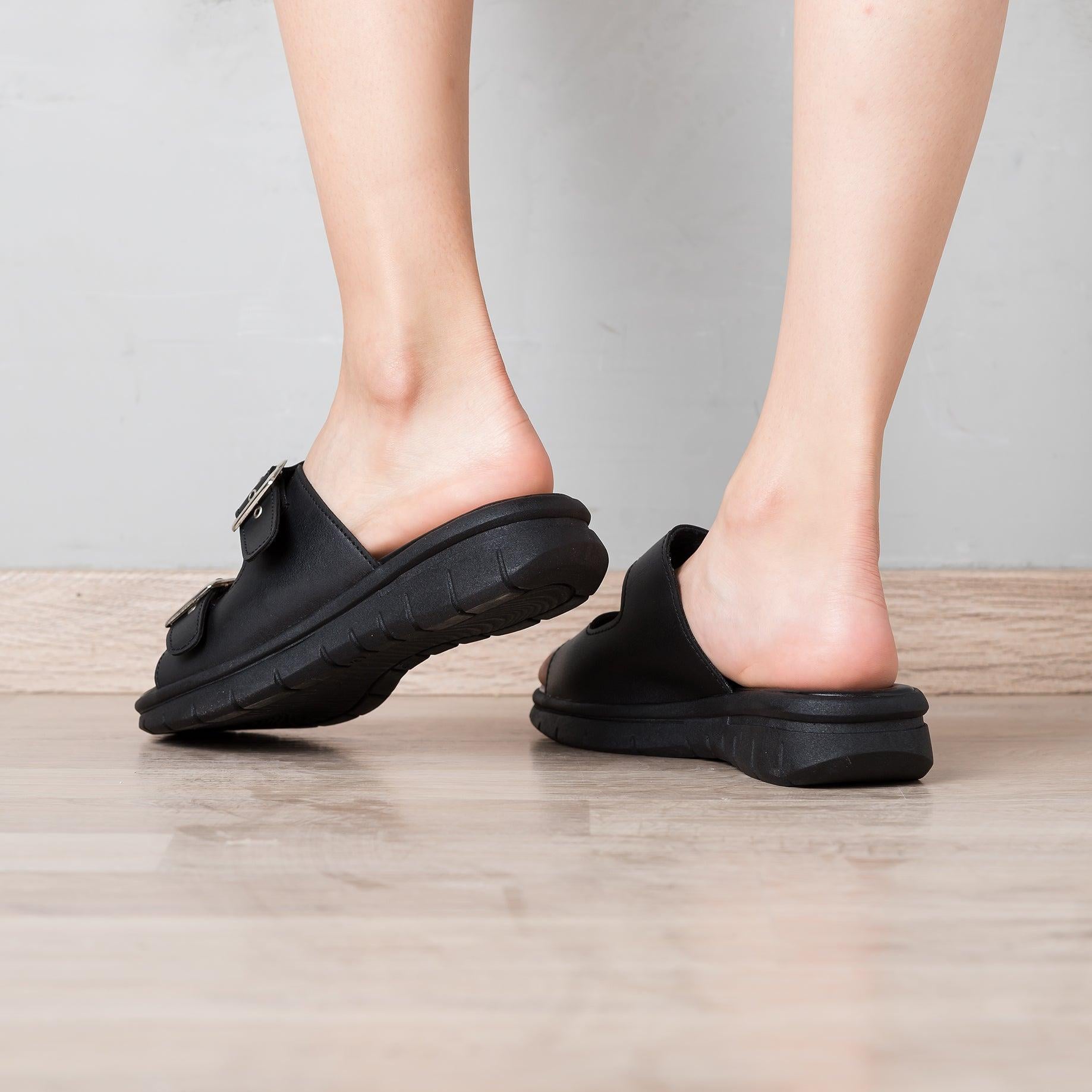 SANDALIAS CASUALES MUJER SHUBER NEGRO - 3
