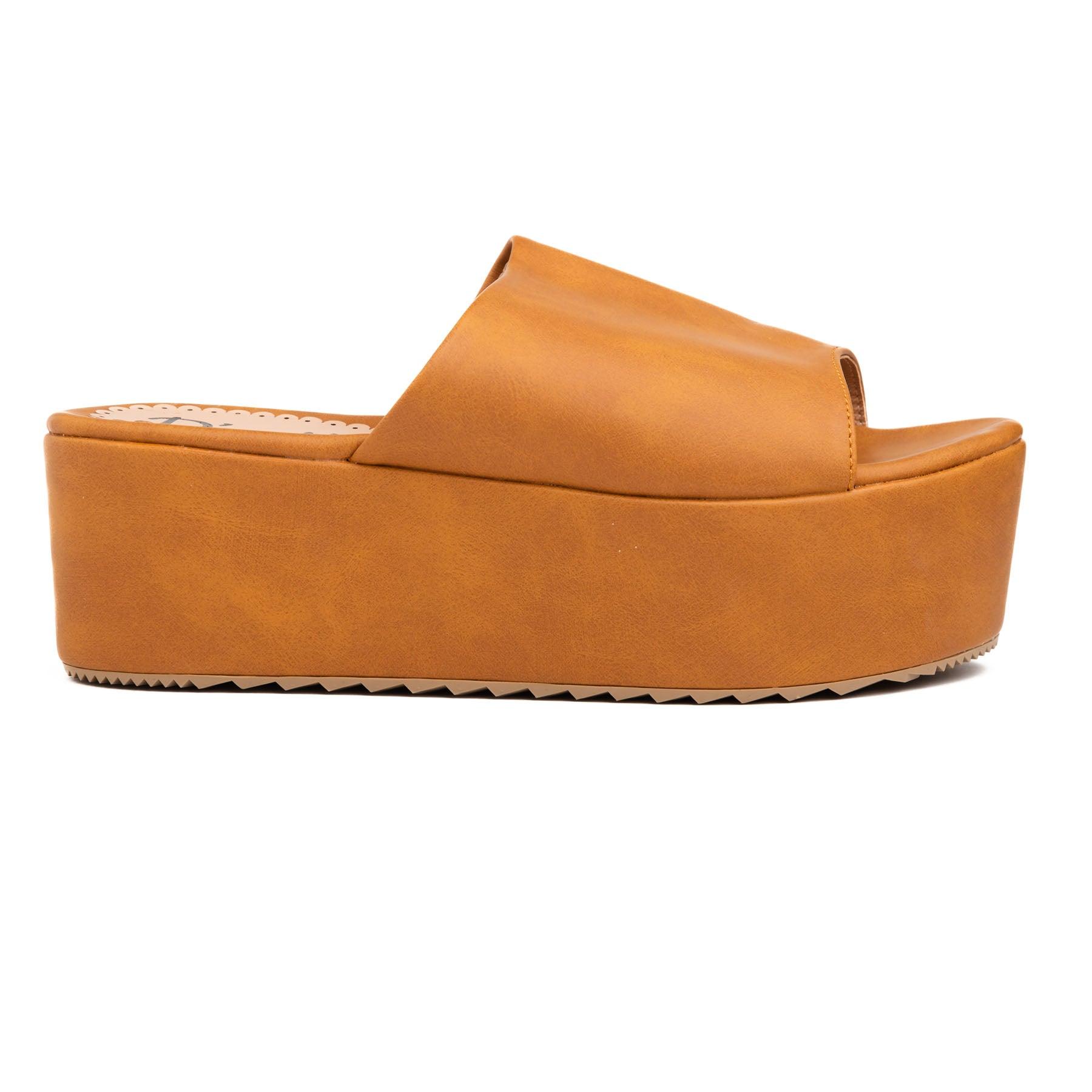 SANDALIAS CASUALES MUJER PRATO CAMEL - 2