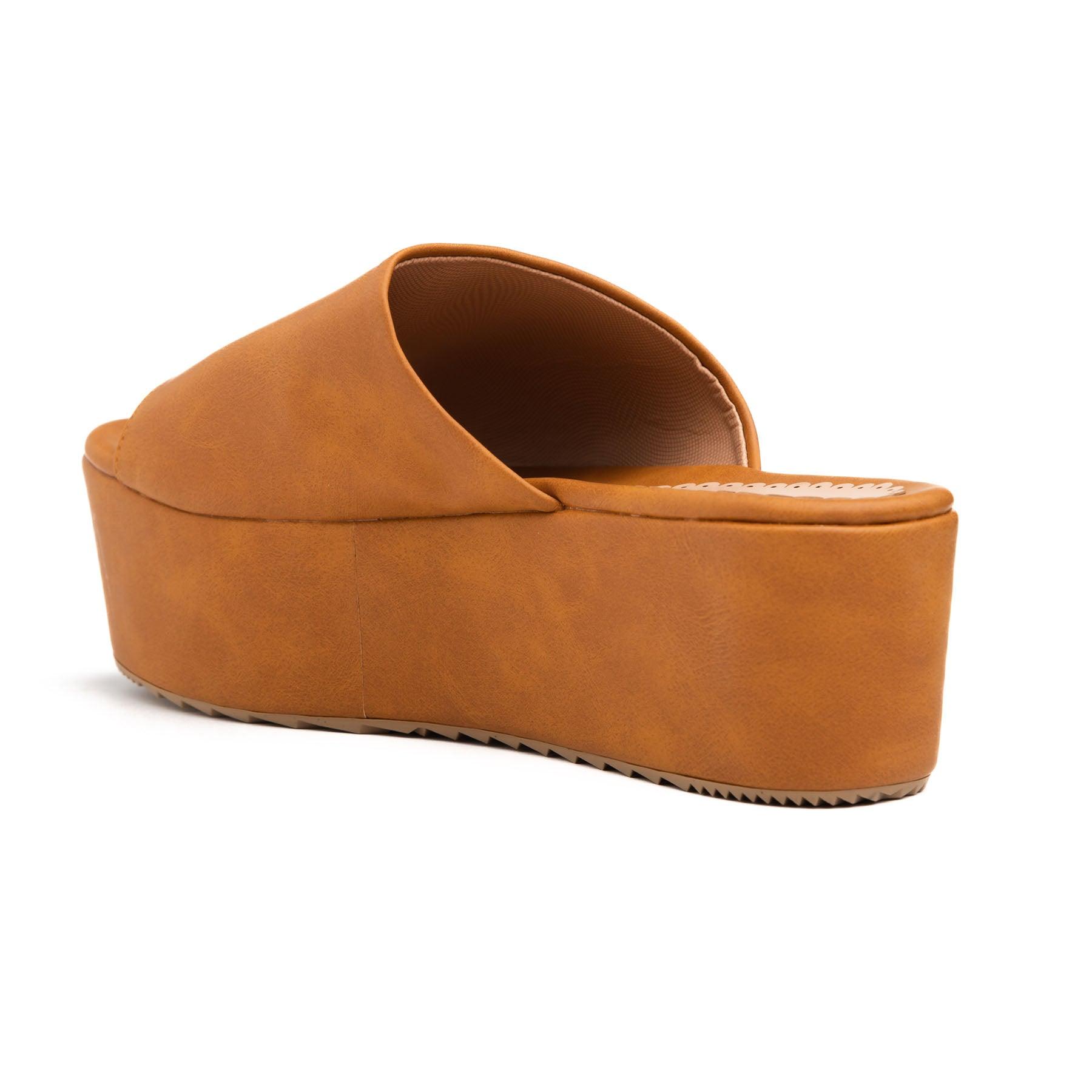 SANDALIAS CASUALES MUJER PRATO CAMEL - 4
