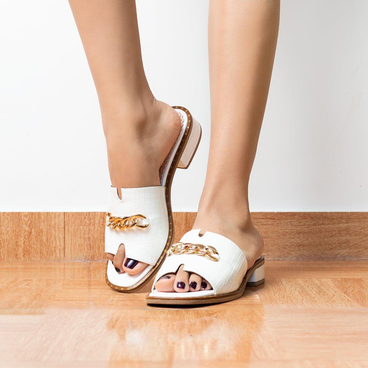 STILETTOS MUJER BANDI BLANCO - 2