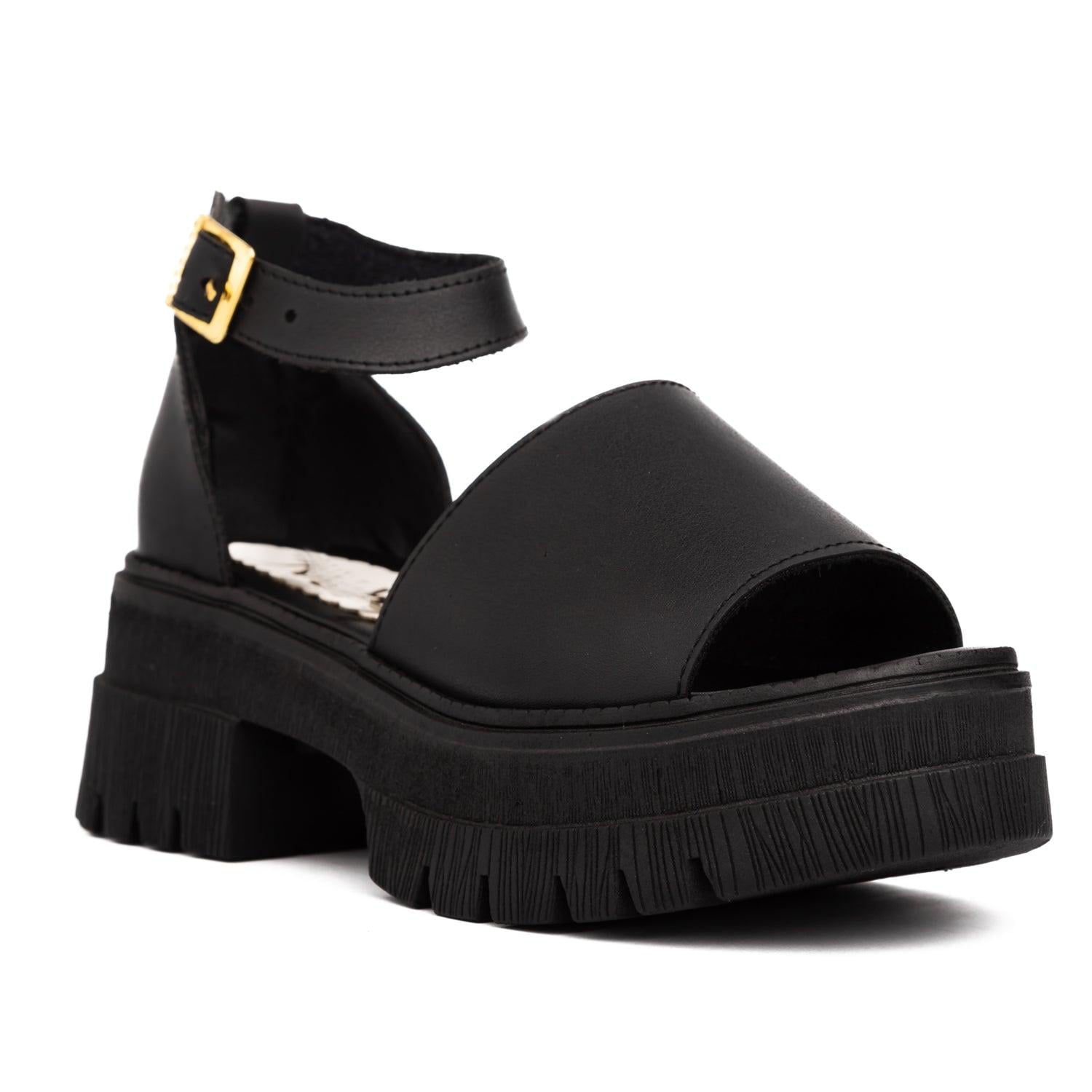 SANDALIAS MUJER DIJON NEGRO - 3