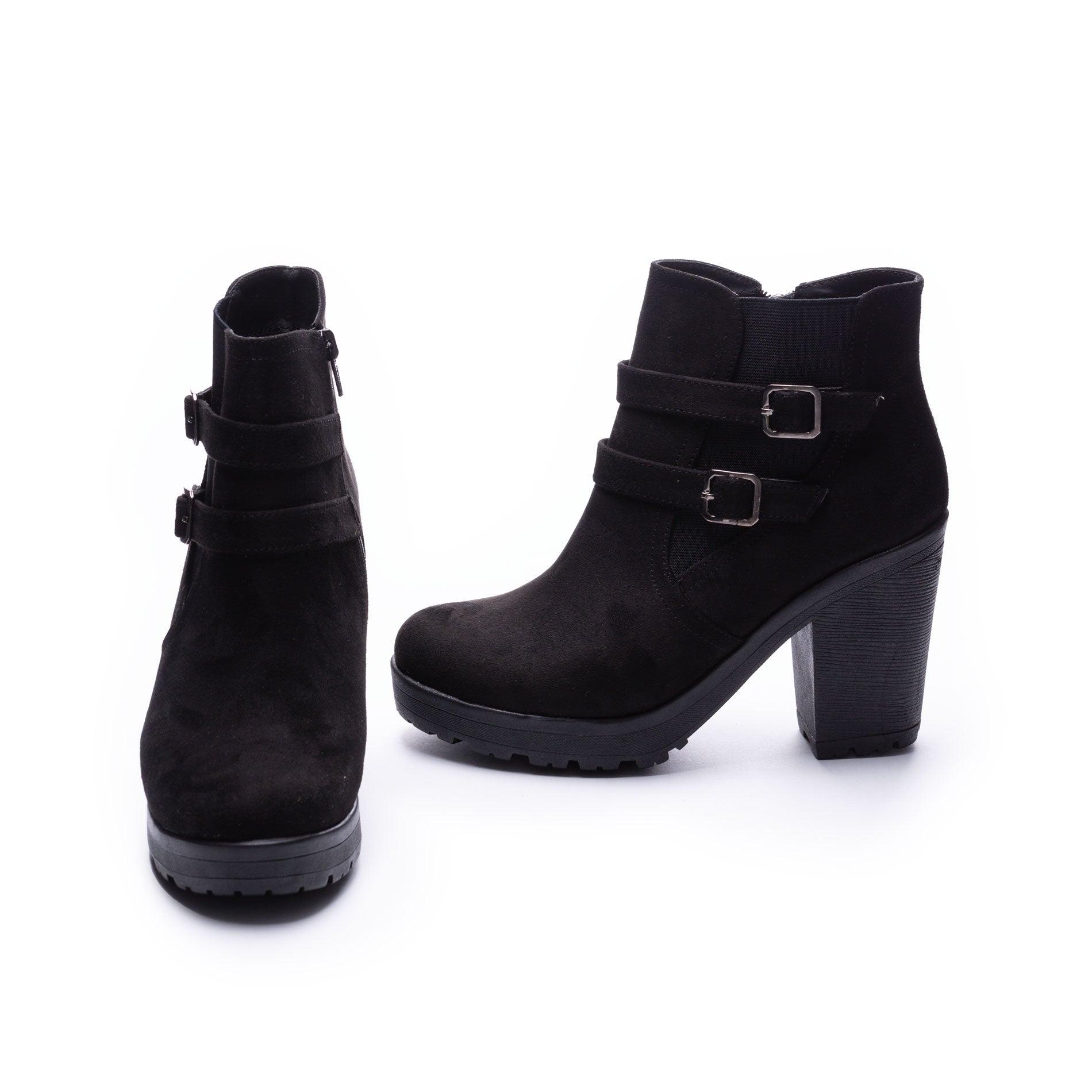 BOTINES MUJER TOURS NEGRO - 7