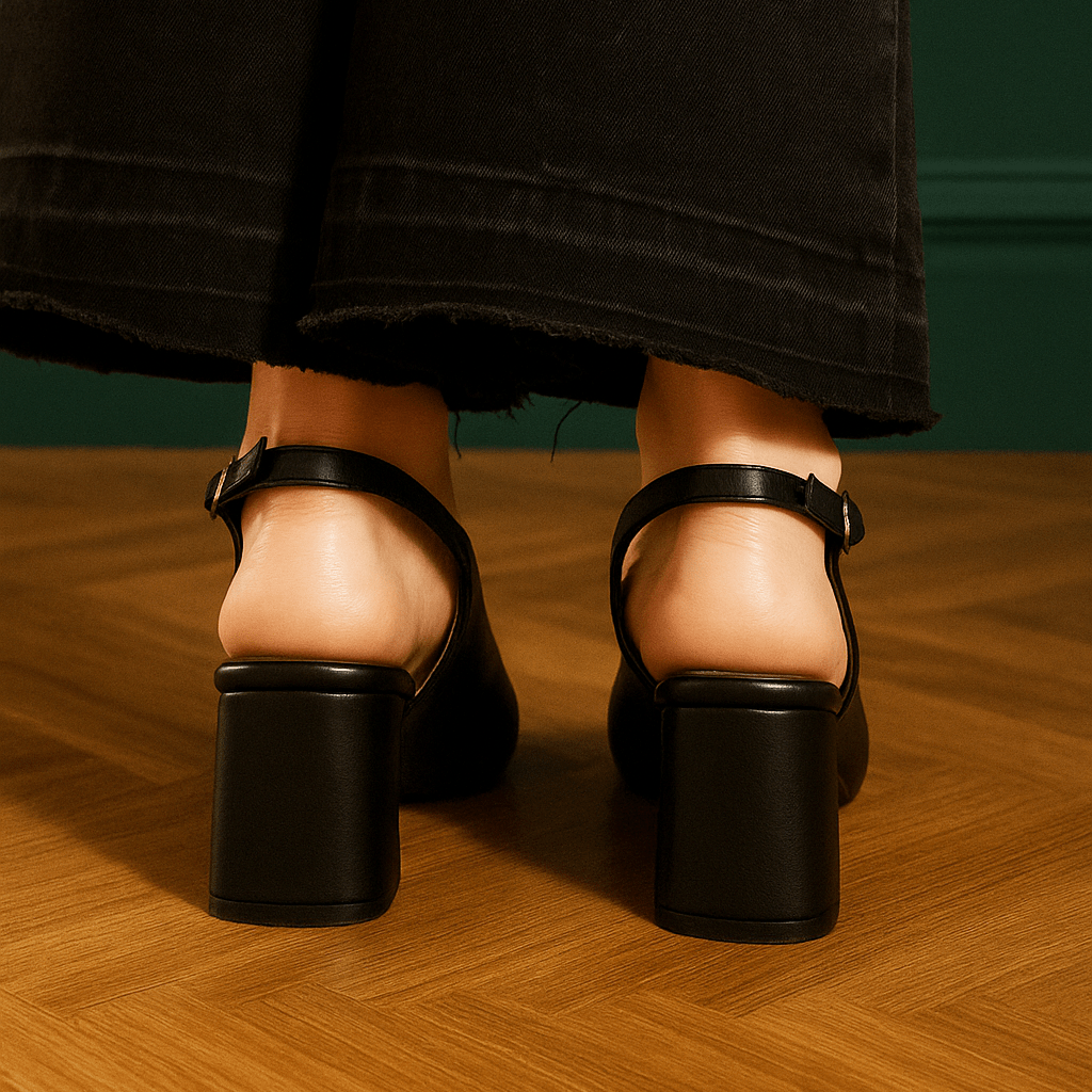 STILETTOS MUJER VAZEMBIA NEGRO - 2
