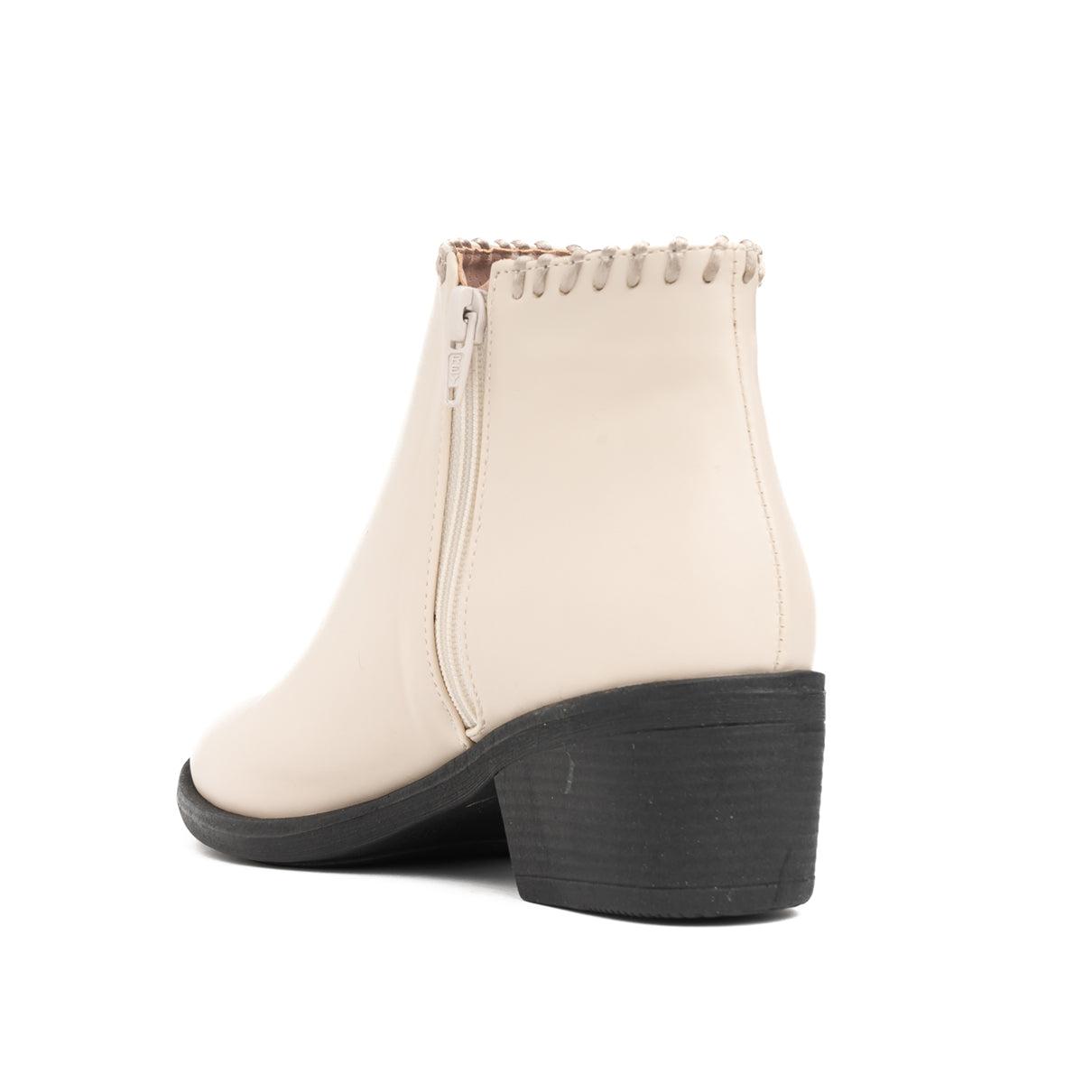BOTINES MUJER ALBANY HUESO - 4