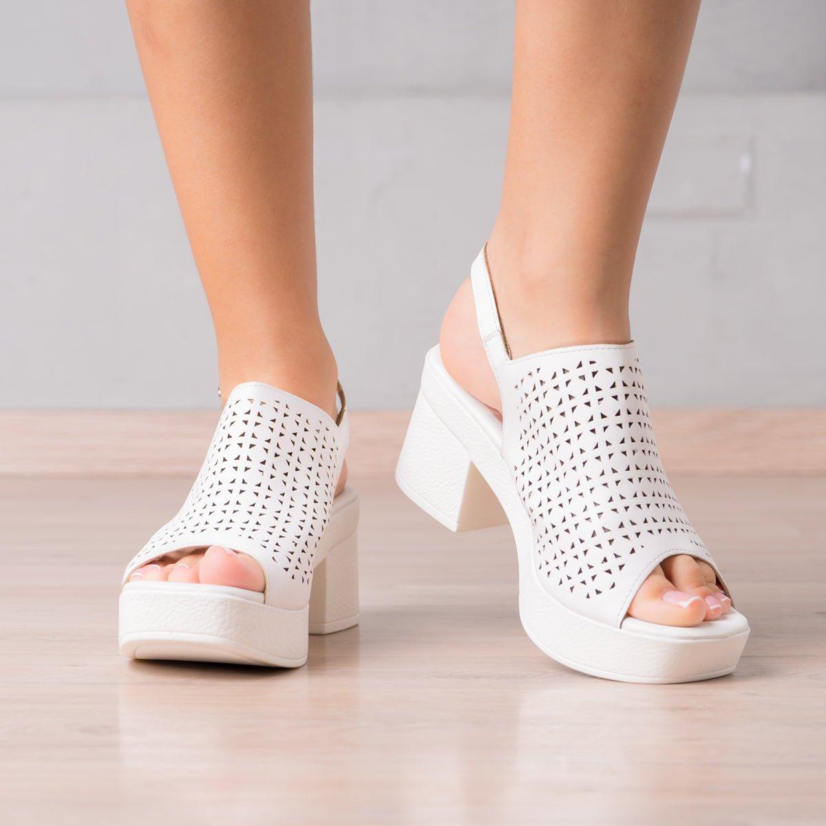 SANDALIAS MUJER BONNIE BLANCO - 2