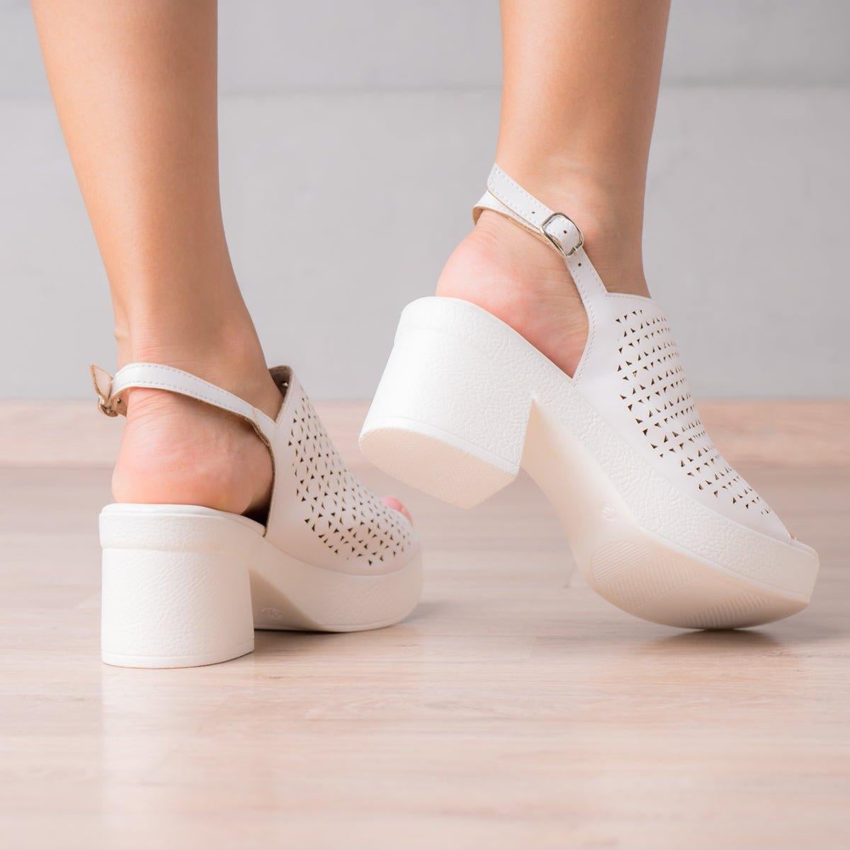 SANDALIAS MUJER BONNIE BLANCO - 3