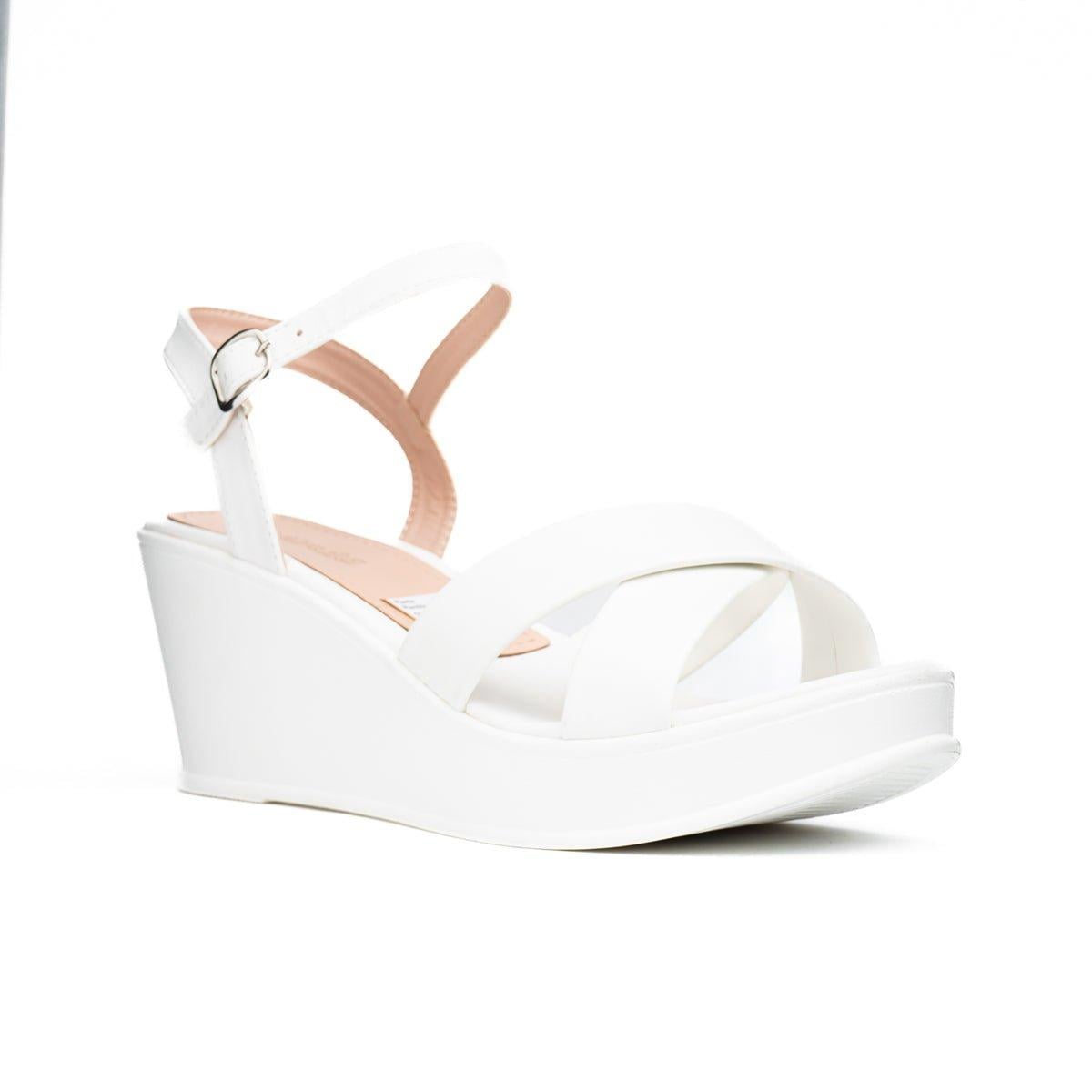 SANDALIAS CASUALES MUJER VALKANO BLANCO - 5