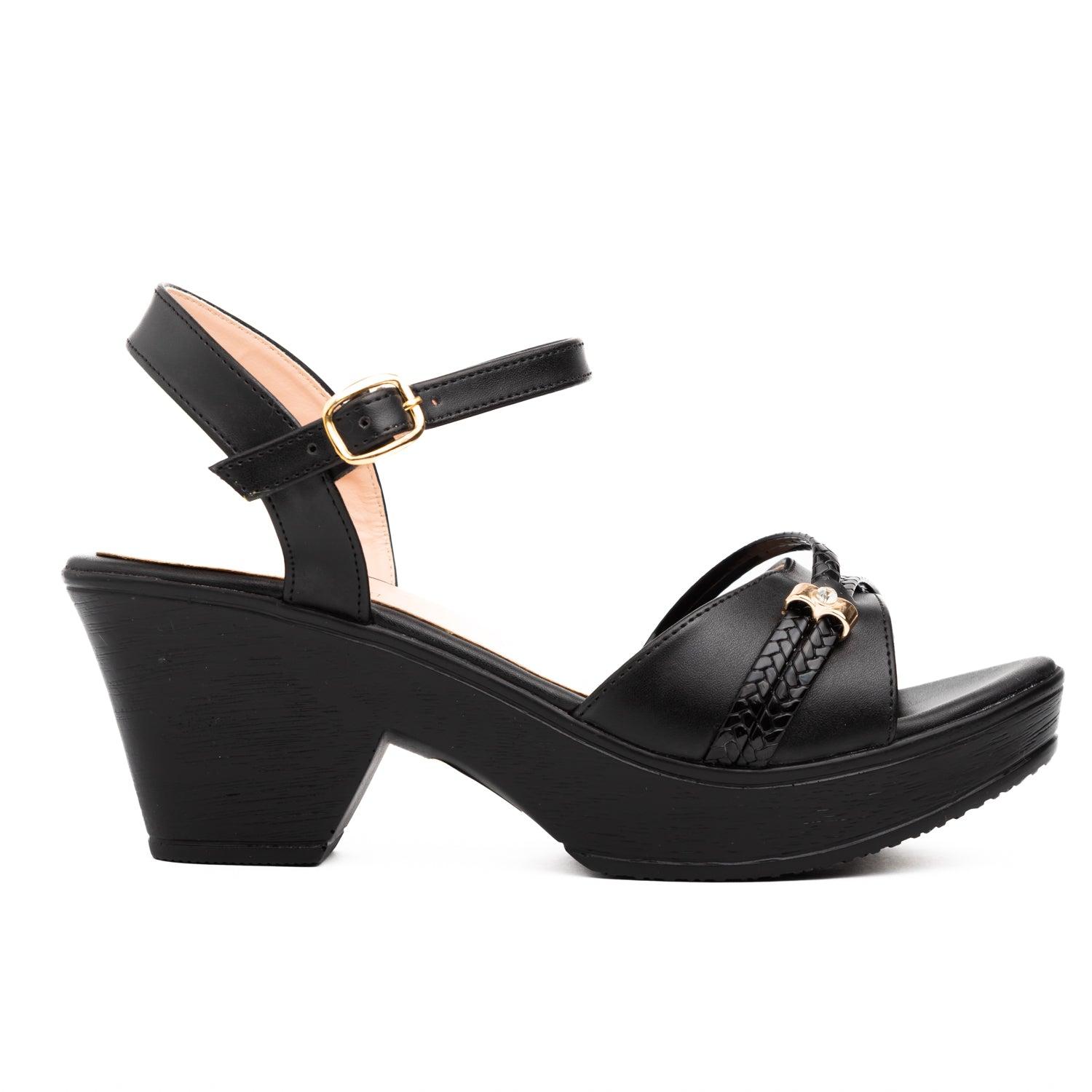 SANDALIAS MUJER RUSELL NEGRO - 4
