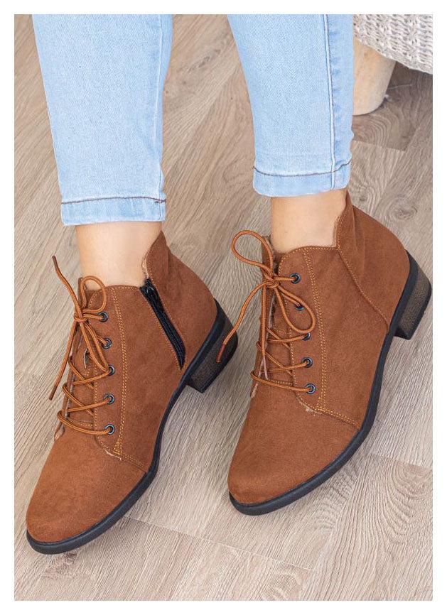 BOTINES MUJER NIZA CAMEL - 2