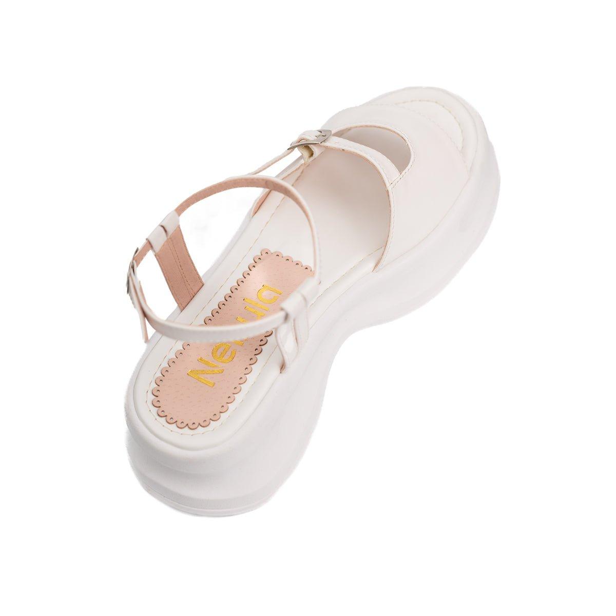 SANDALIAS CASUALES MUJER LUIBOV BLANCO - 6