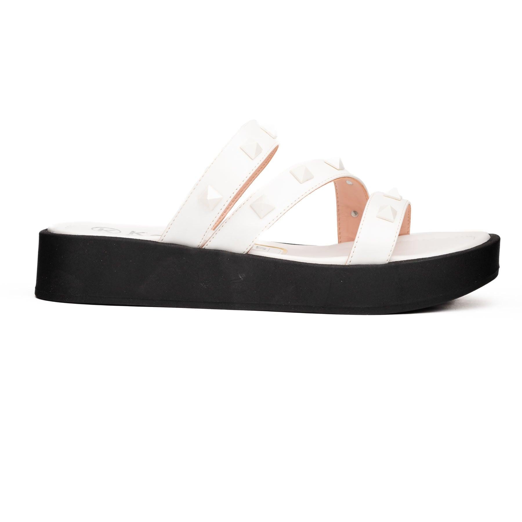 SANDALIAS CASUALES MUJER MONZA BLANCO - 2