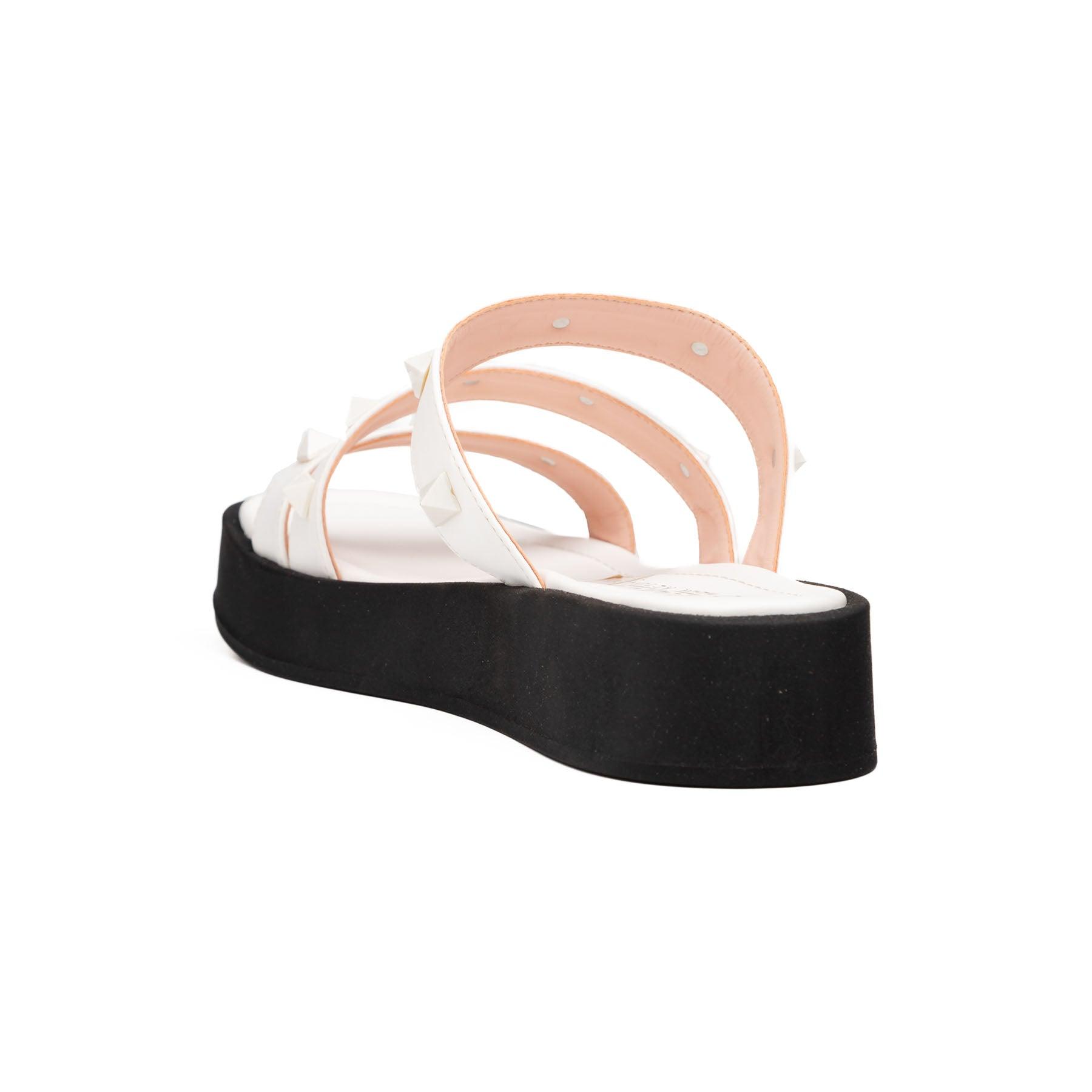 SANDALIAS CASUALES MUJER MONZA BLANCO - 3