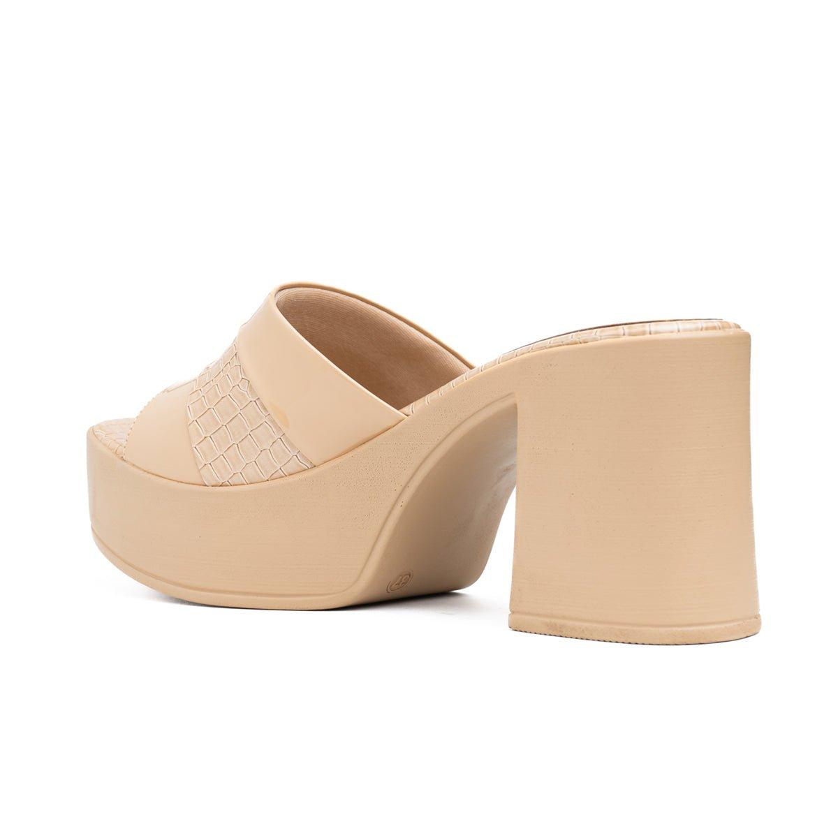 STILETTOS MUJER YESHUAT BEIGE CHAROL - 6
