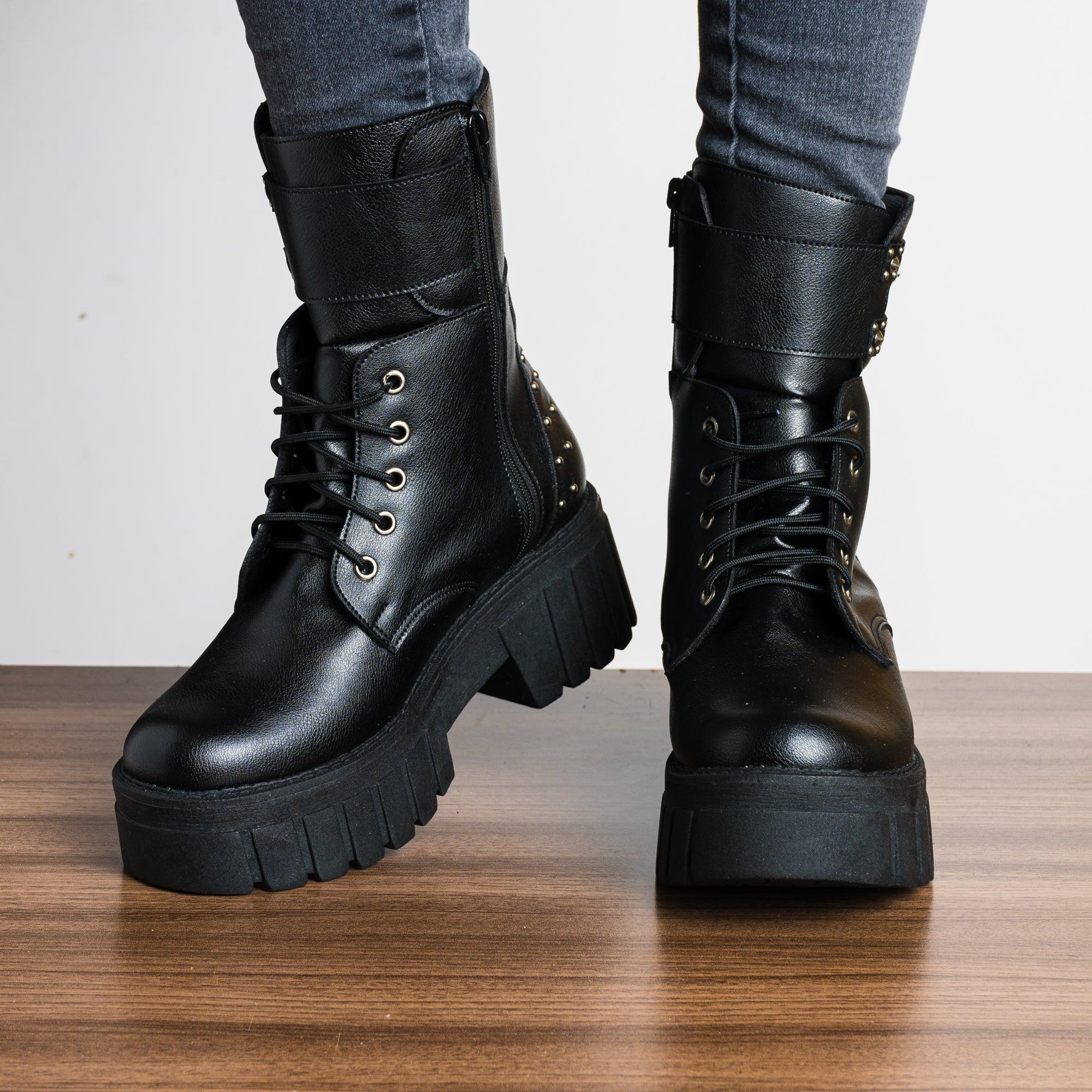 BOTAS MUJER KURIH NEGRO - 2