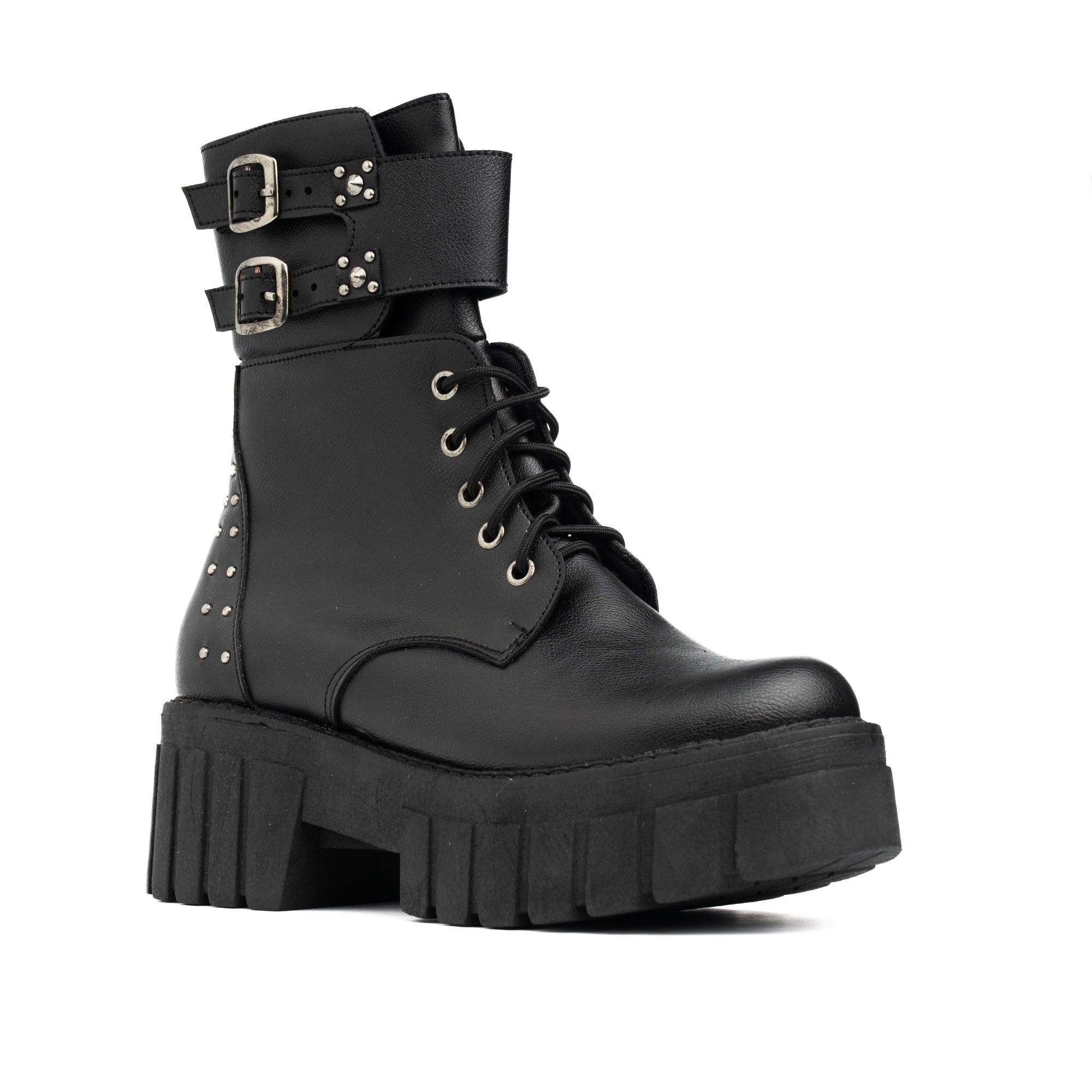 BOTAS MUJER KURIH NEGRO - 5