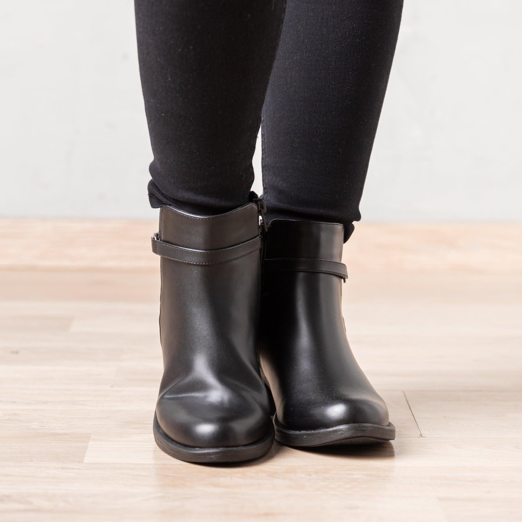 BOTINES MUJER RAZTER NEGRO - 2