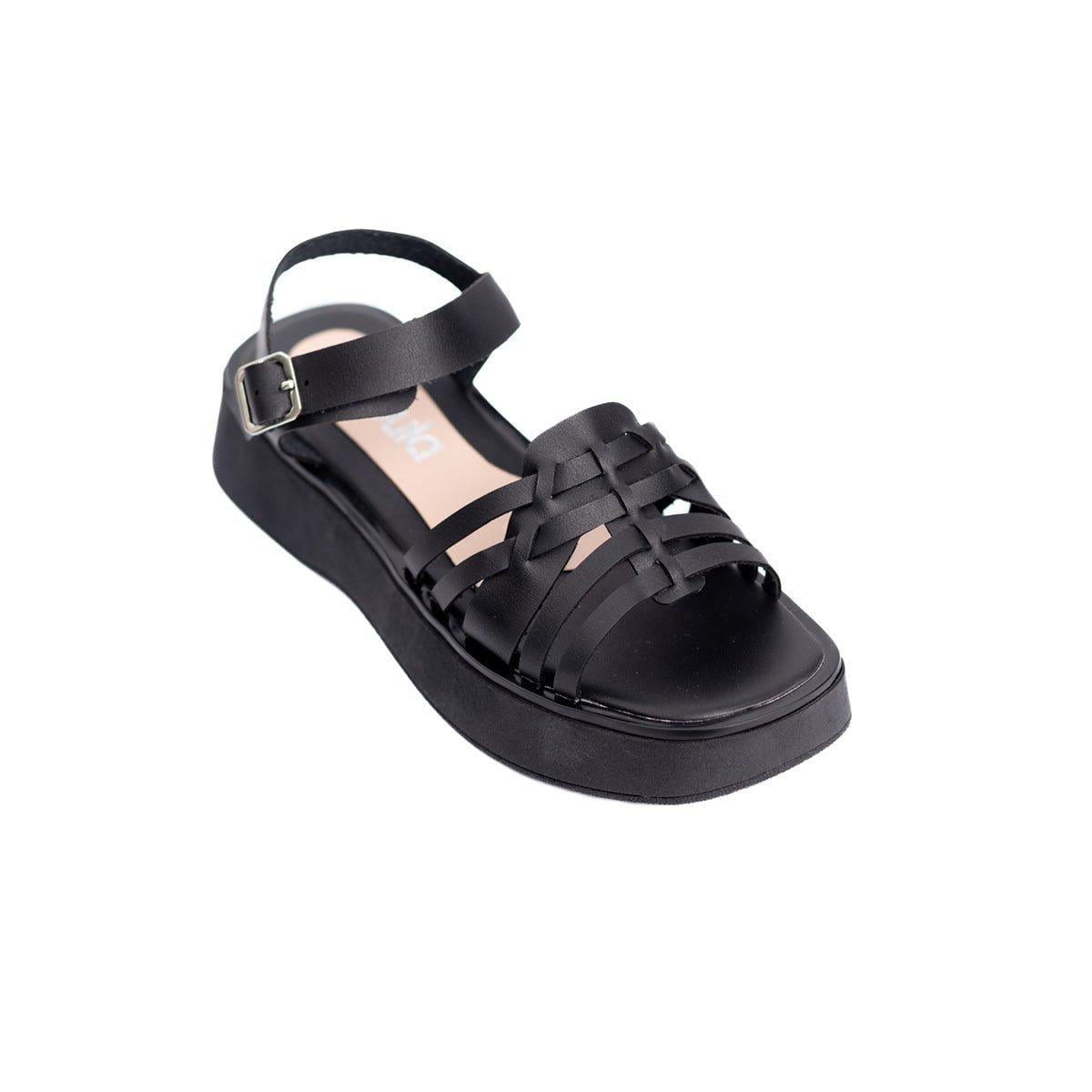 SANDALIAS CASUALES MUJER NURIAH NEGRO - 5