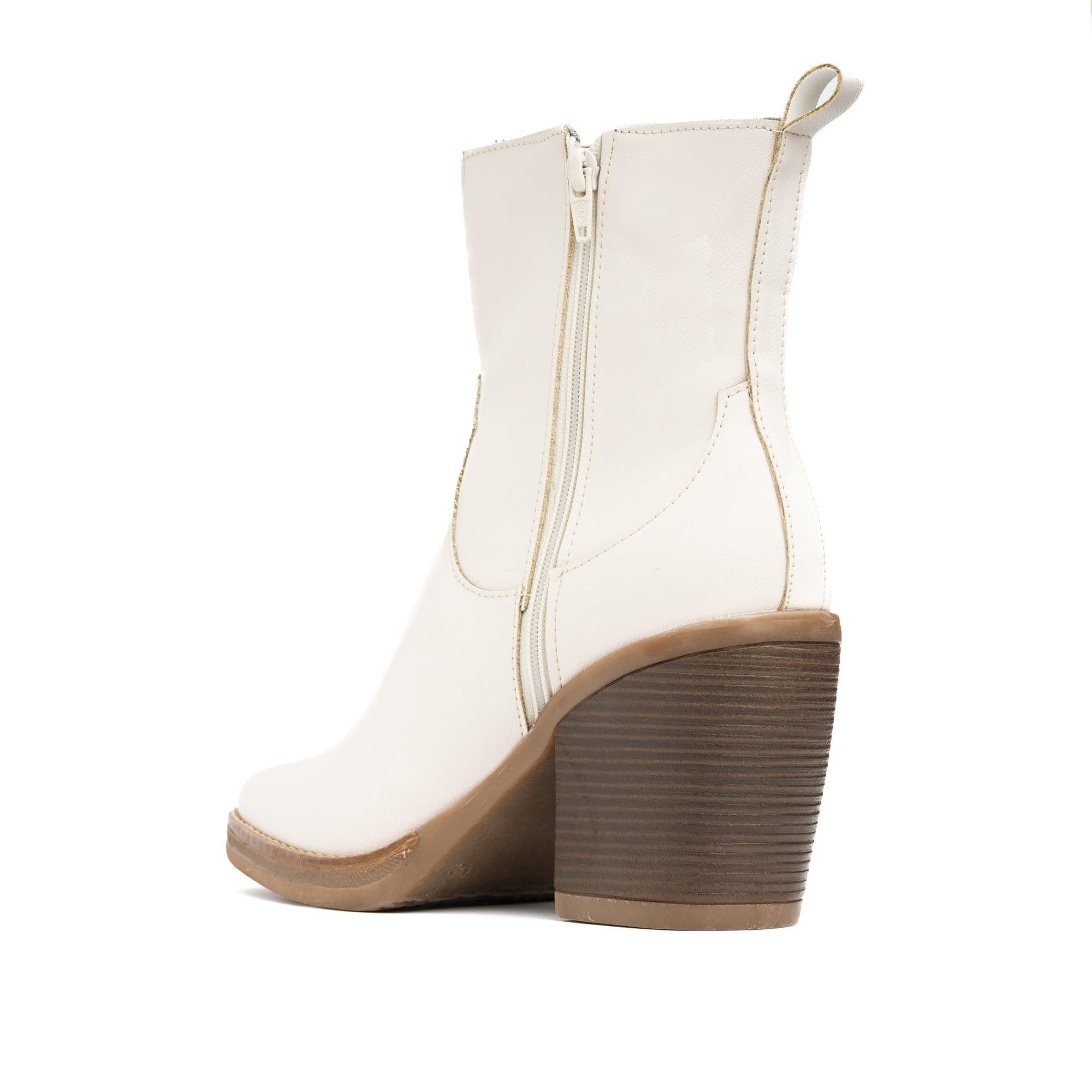 BOTAS MUJER ZERBEROS HUESO - 6