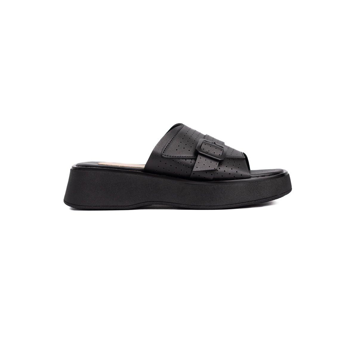 SANDALIAS CASUALES MUJER BENZIM NEGRO - 4