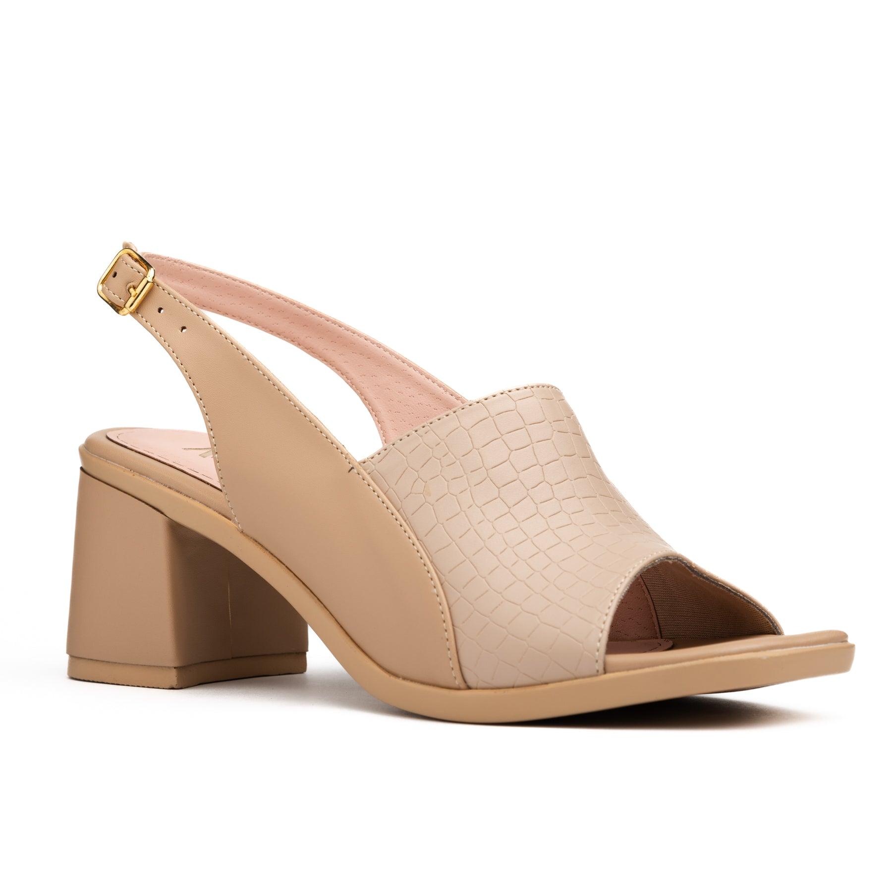 STILETTOS MUJER MILI BEIGE - 5
