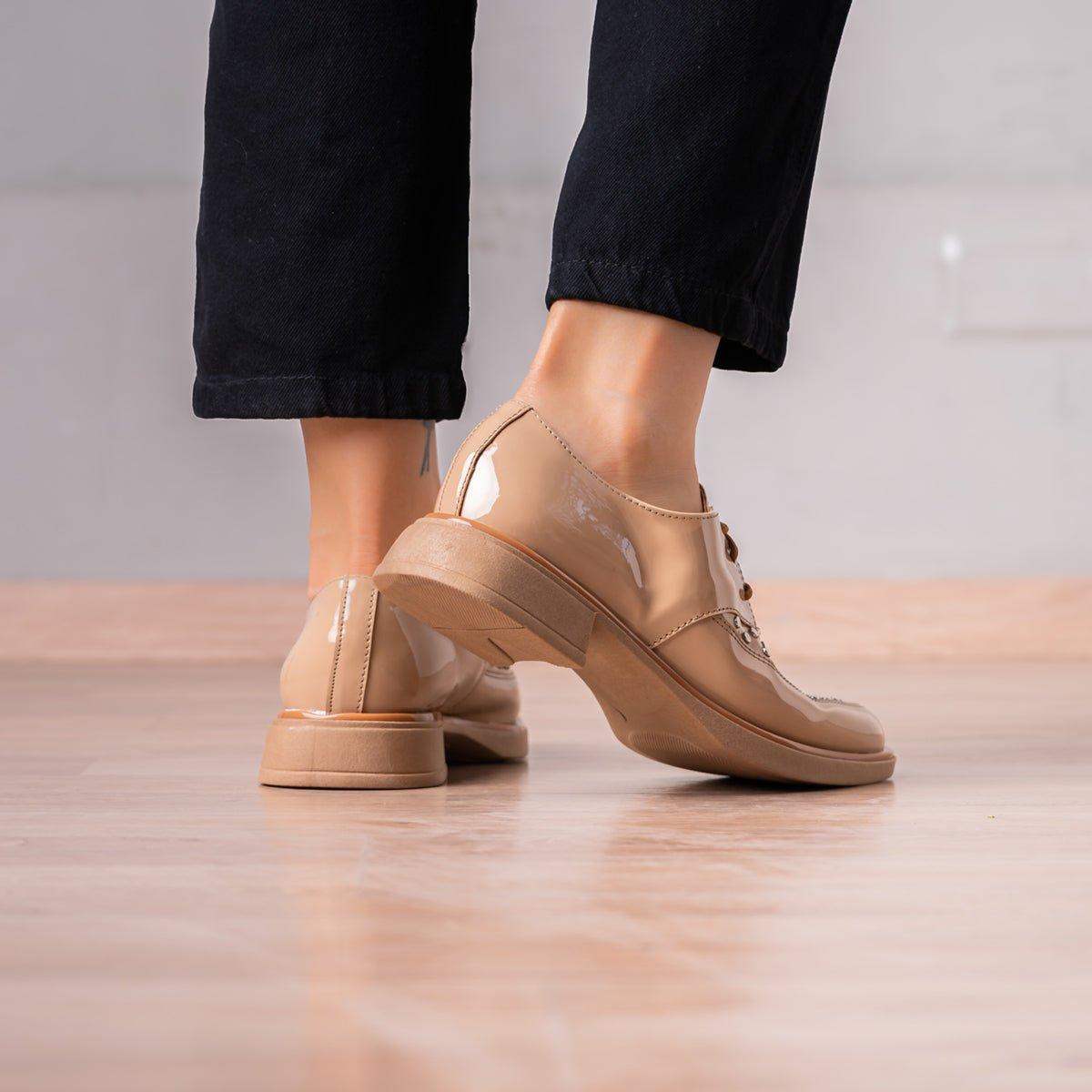 MOCASINES MUJER POLETTI BEIGE - 3
