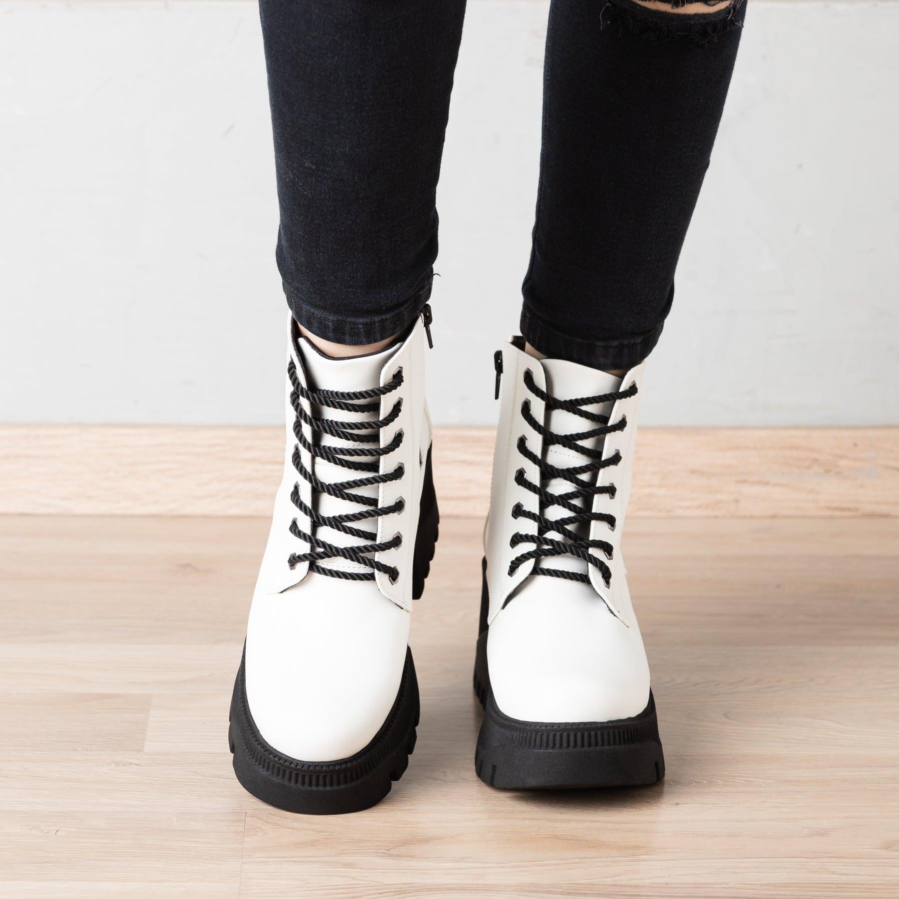 BOTAS MUJER TRYXI BLANCO - 2