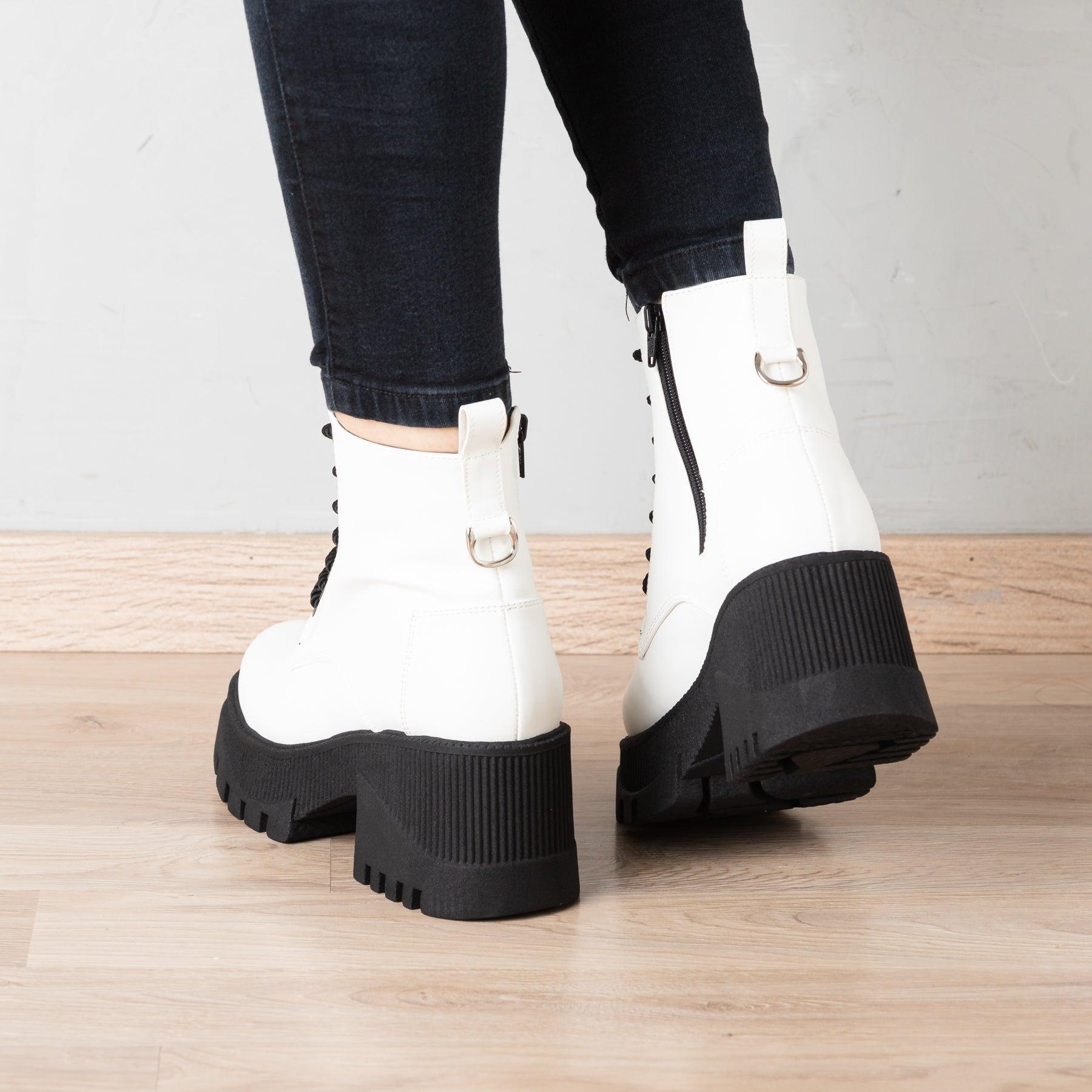 BOTAS MUJER TRYXI BLANCO - 3