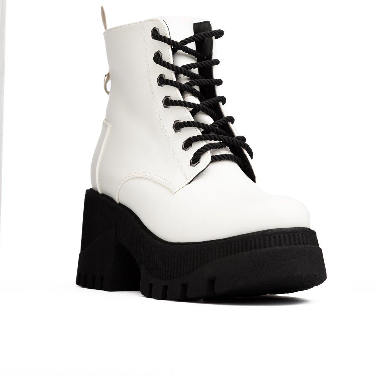 BOTAS MUJER TRYXI BLANCO - 5