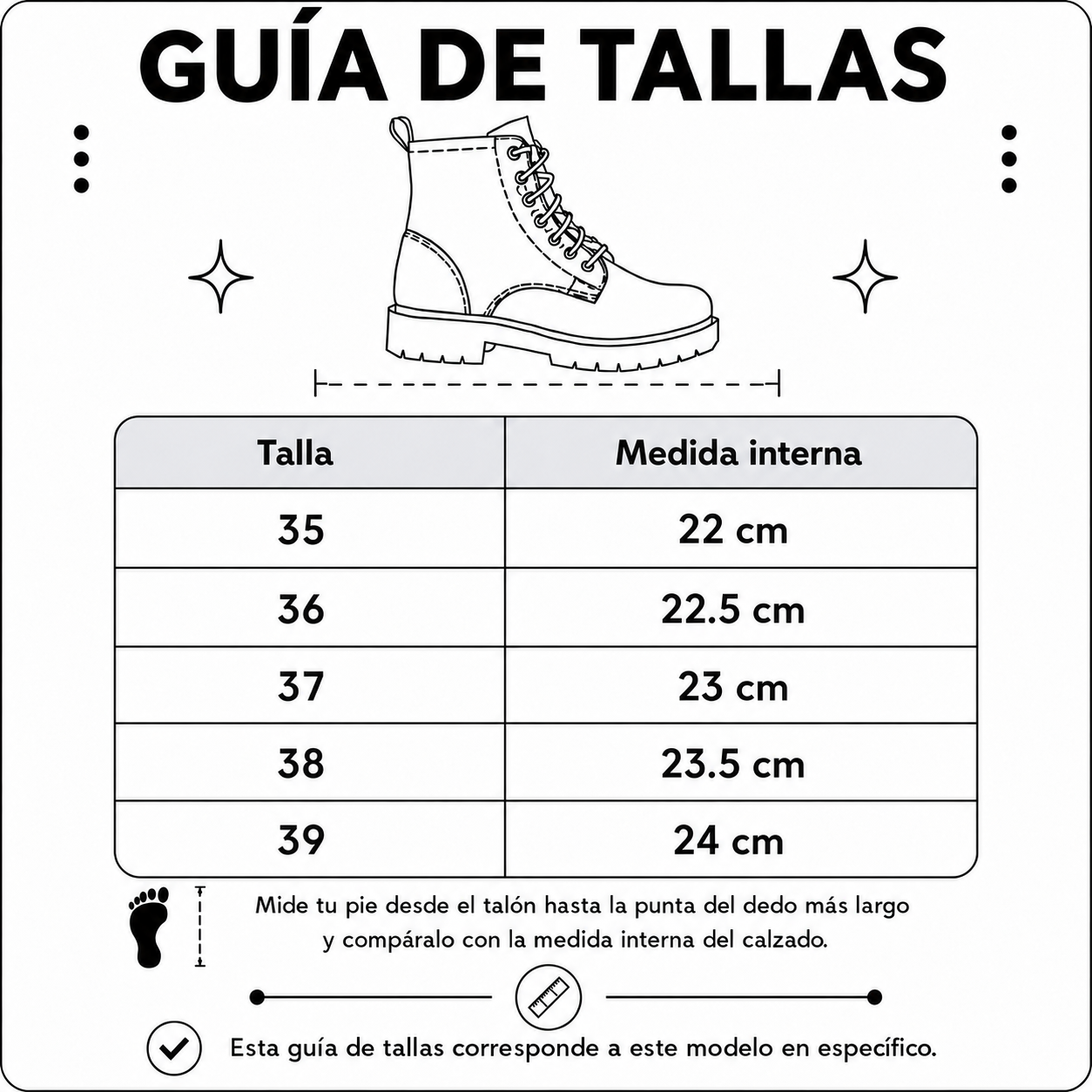 BOTINES MUJER INFANY NEGRO - 5