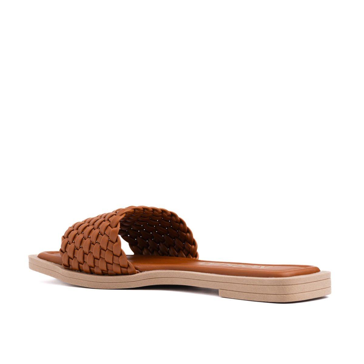 SANDALIAS CASUALES MUJER KALUMI CAMEL - 6