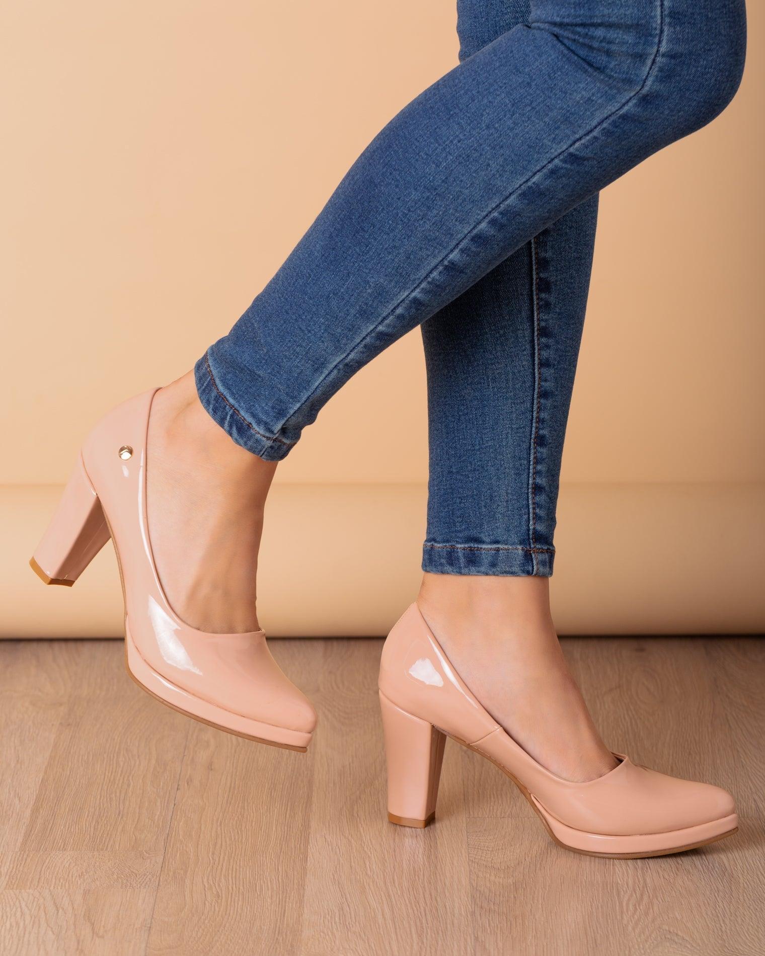 STILETTOS MUJER LARISA PALO ROSA - 1