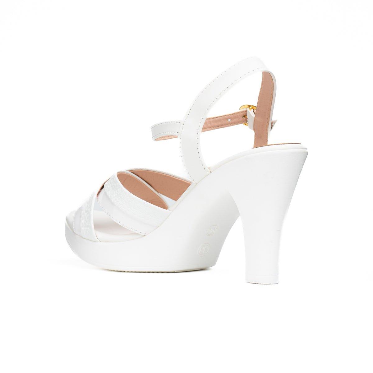 SANDALIAS DE VESTIR MUJER TRENDT BLANCO - 6