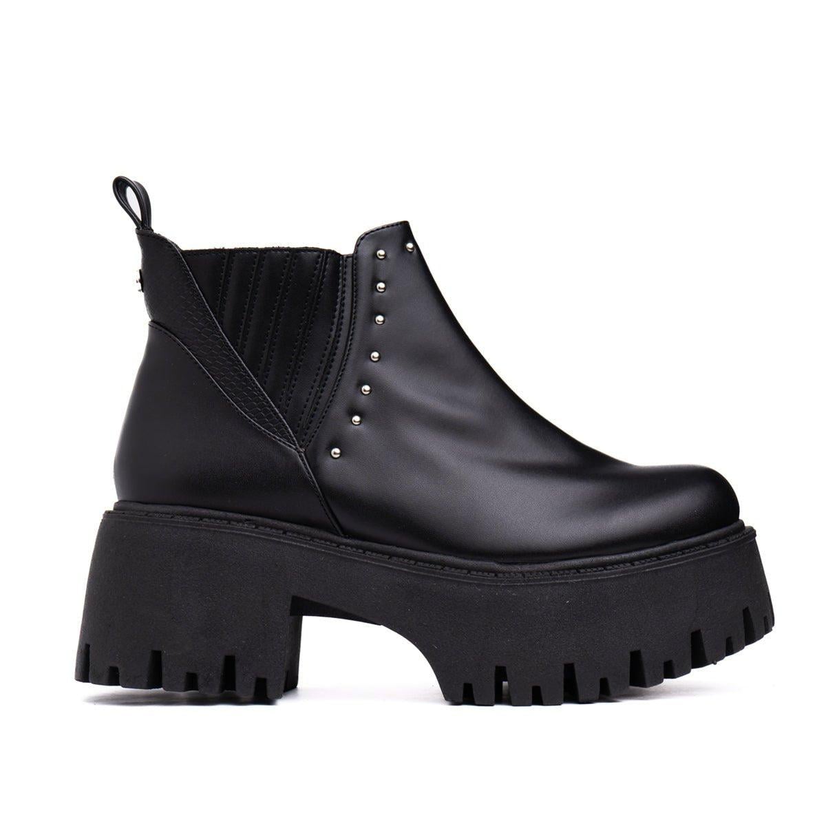 BOTINES MUJER XYLA NEGRO - 4