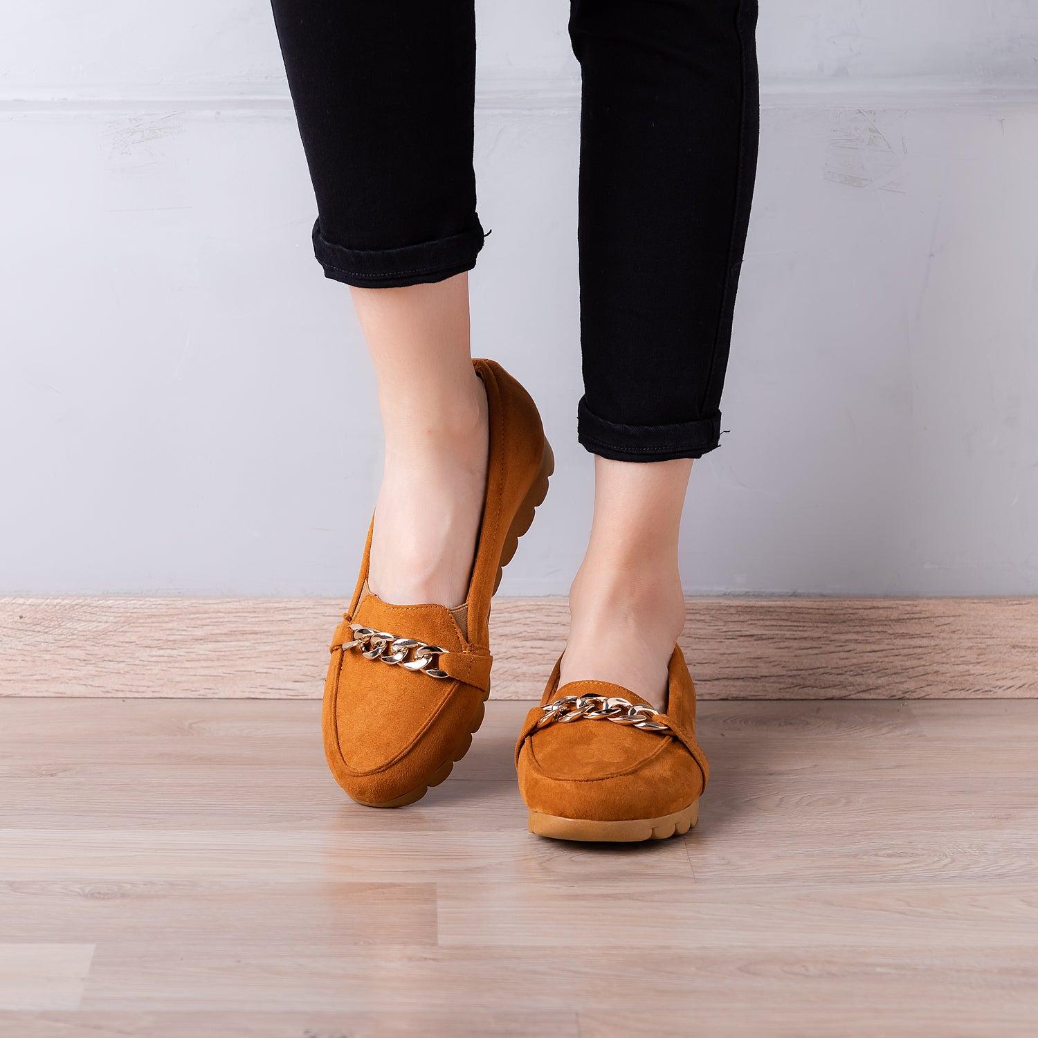 MOCASINES MUJER CARMELO CAMEL - 2